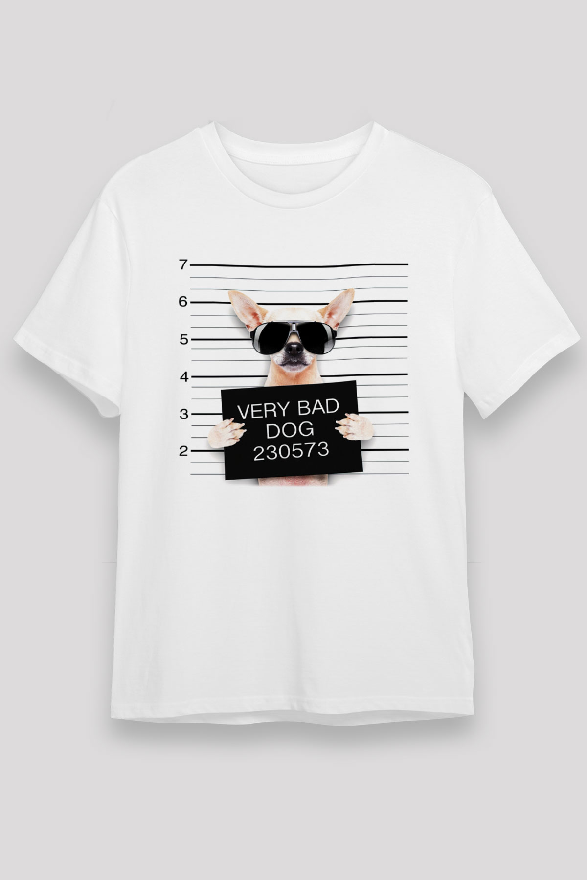 Köpek Beyaz Unisex Tişört T-Shirt - TişörtFabrikası