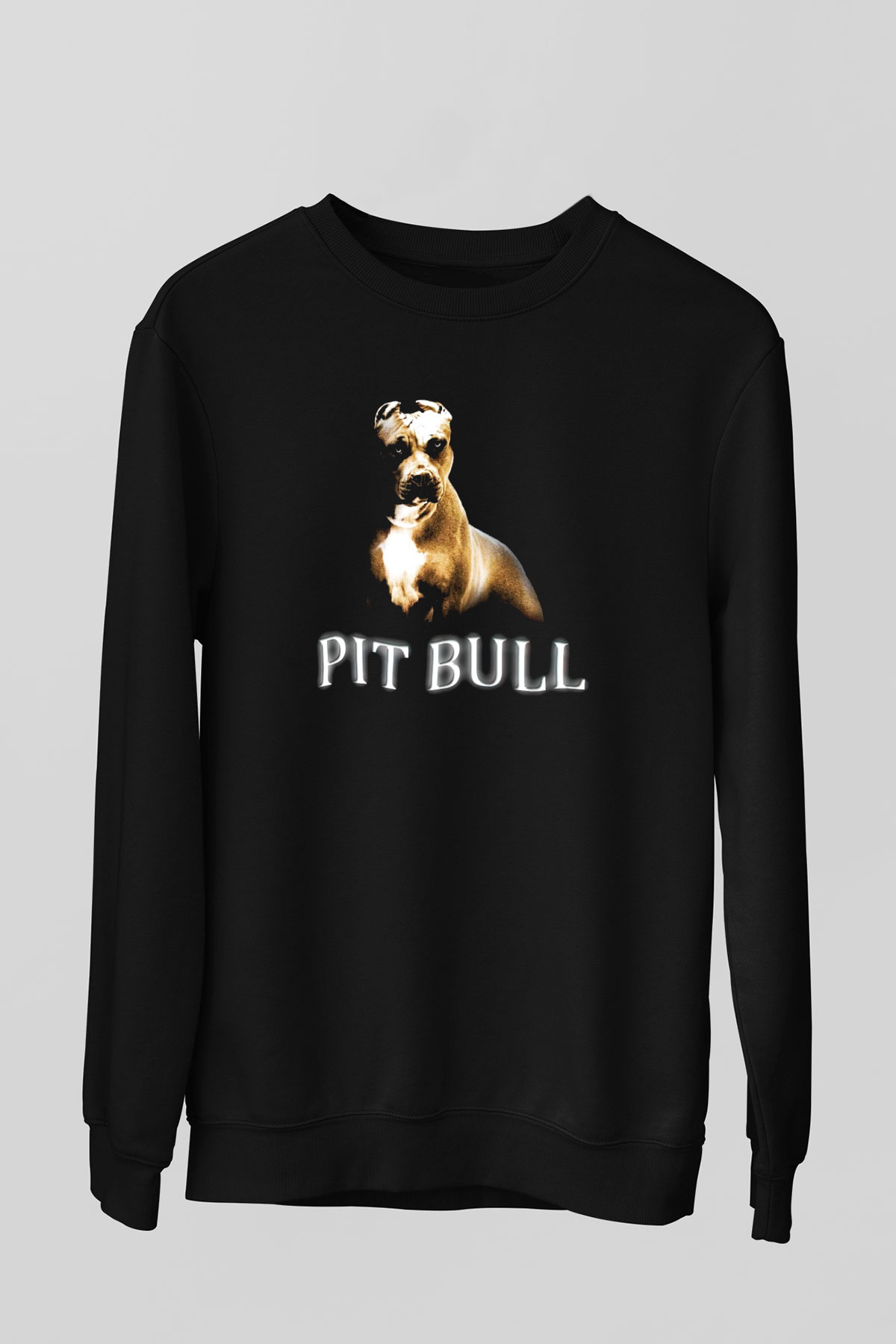 Köpek Siyah Unisex Sweatshirt