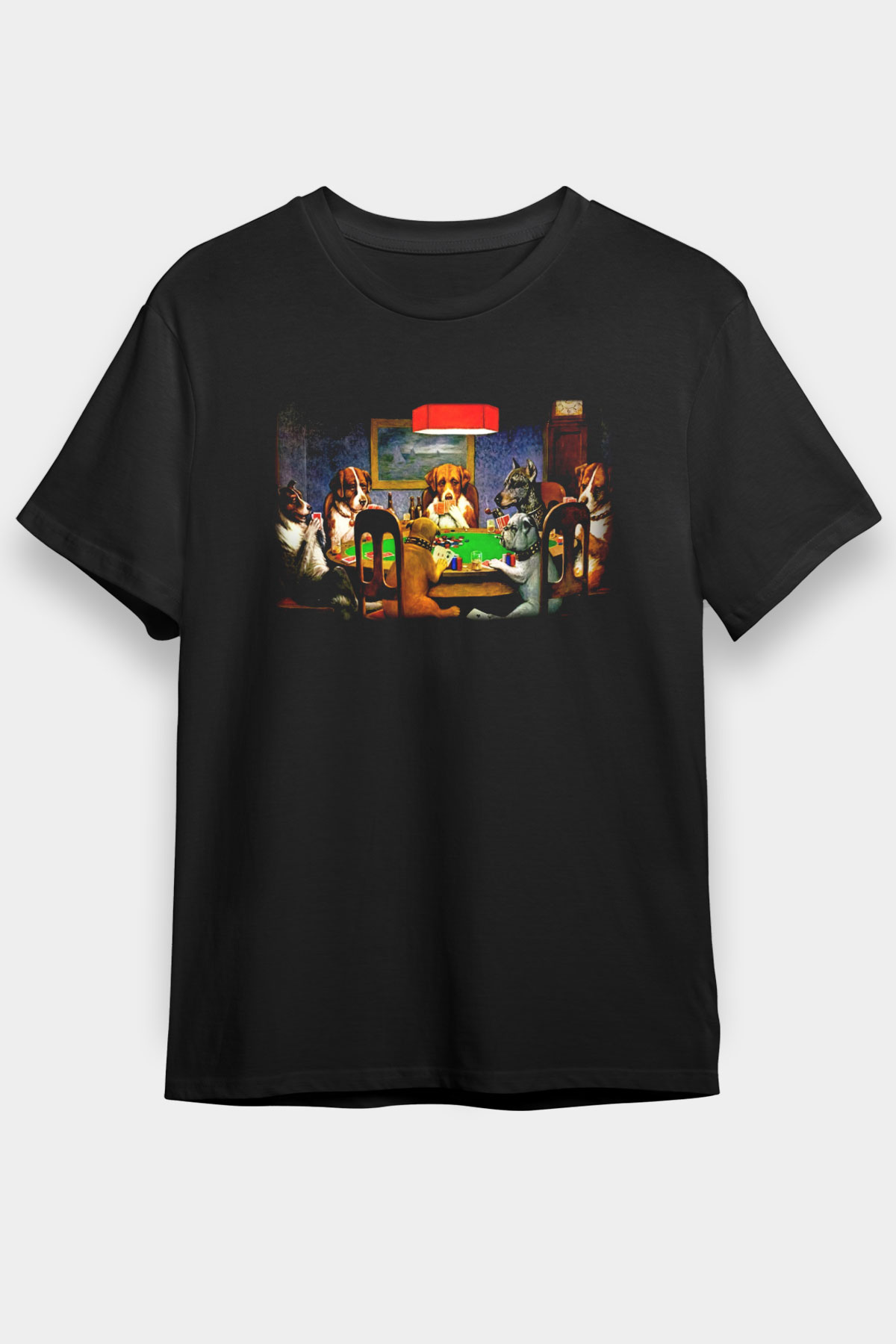 Köpek Siyah Unisex Tişört T-Shirt - TişörtFabrikası