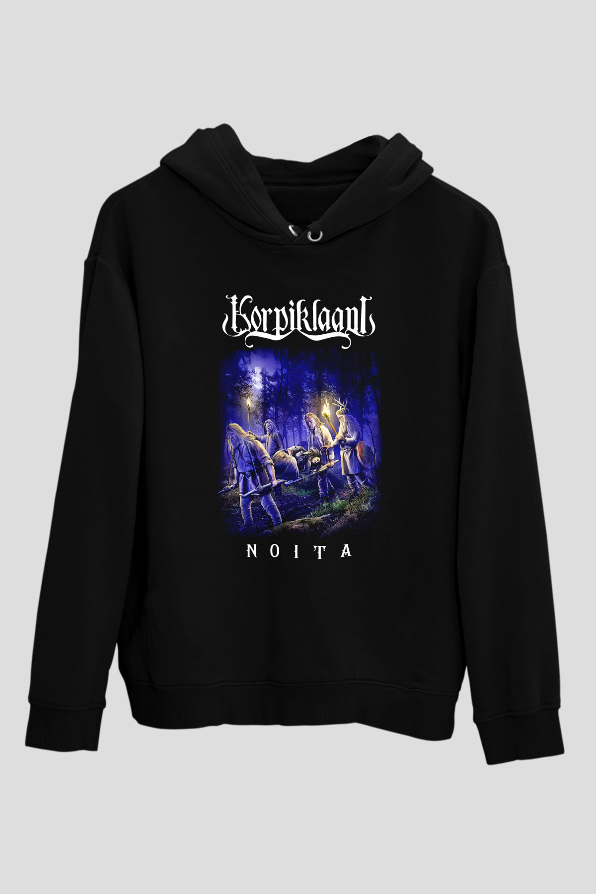 Korpiklaani Siyah Unisex Hoodie