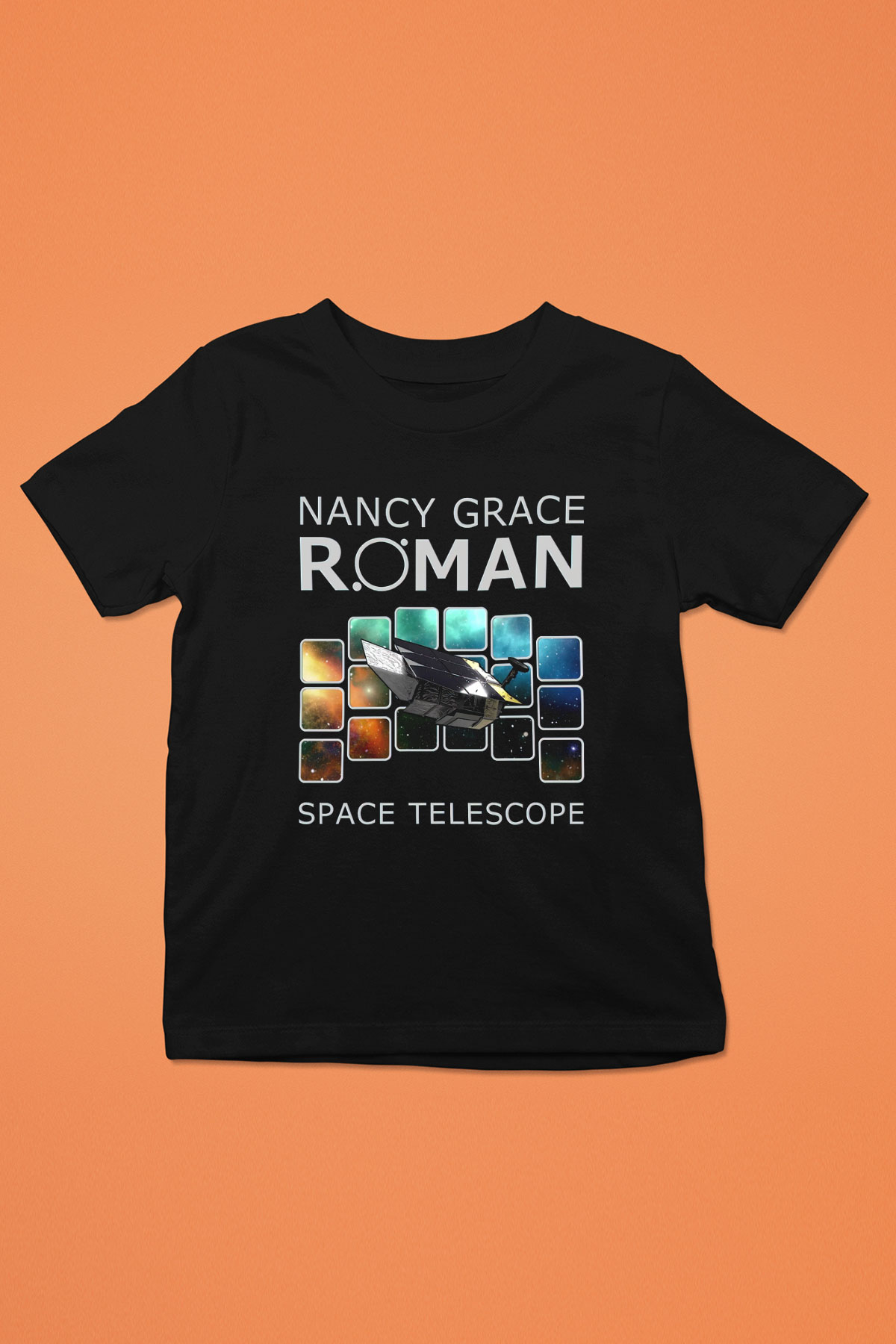 Kozmolog Siyah Unisex Çocuk Tişört