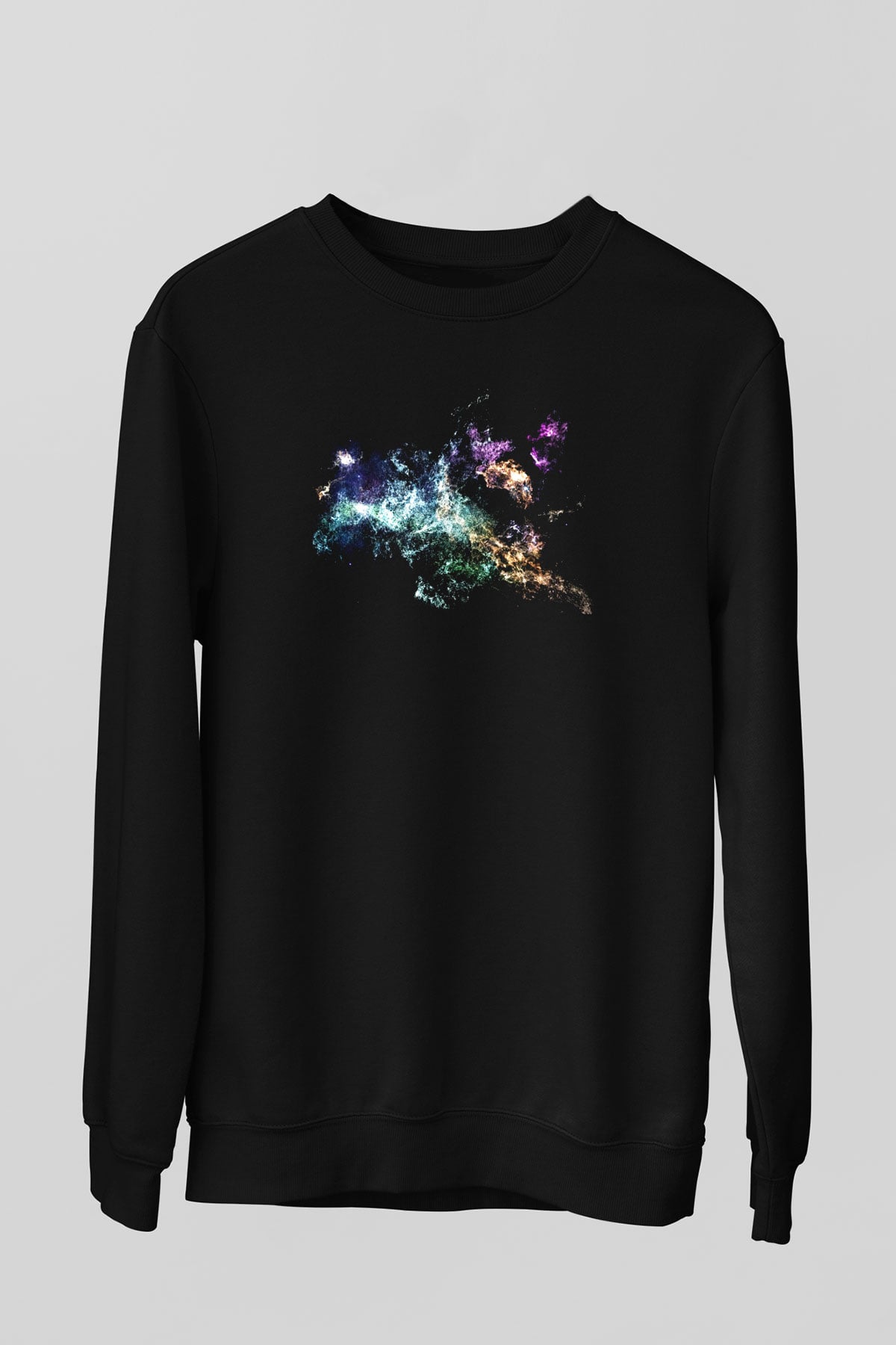 Kozmolog Siyah Unisex Sweatshirt