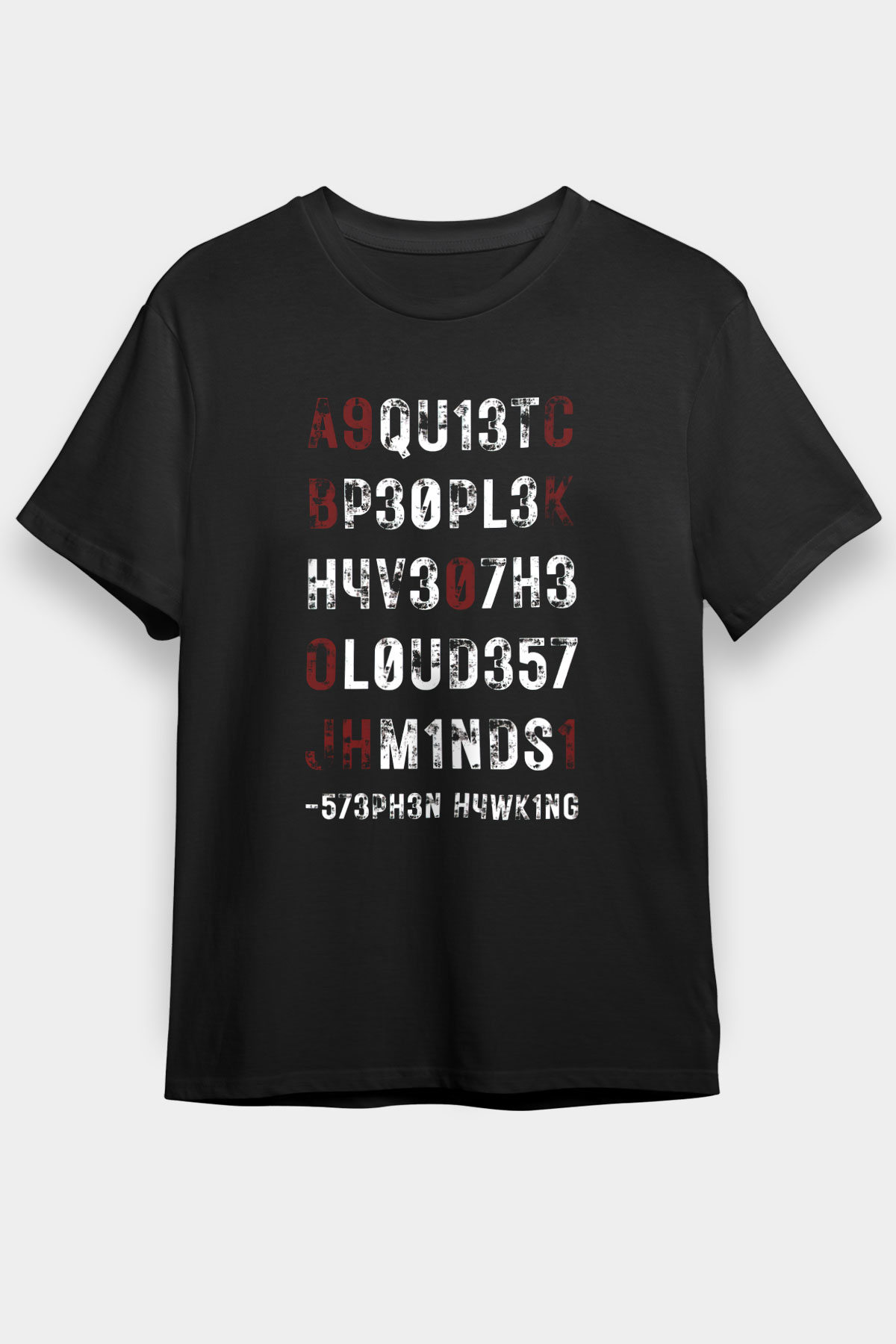 Kozmolog Siyah Unisex Tişört T-Shirt - TişörtFabrikası