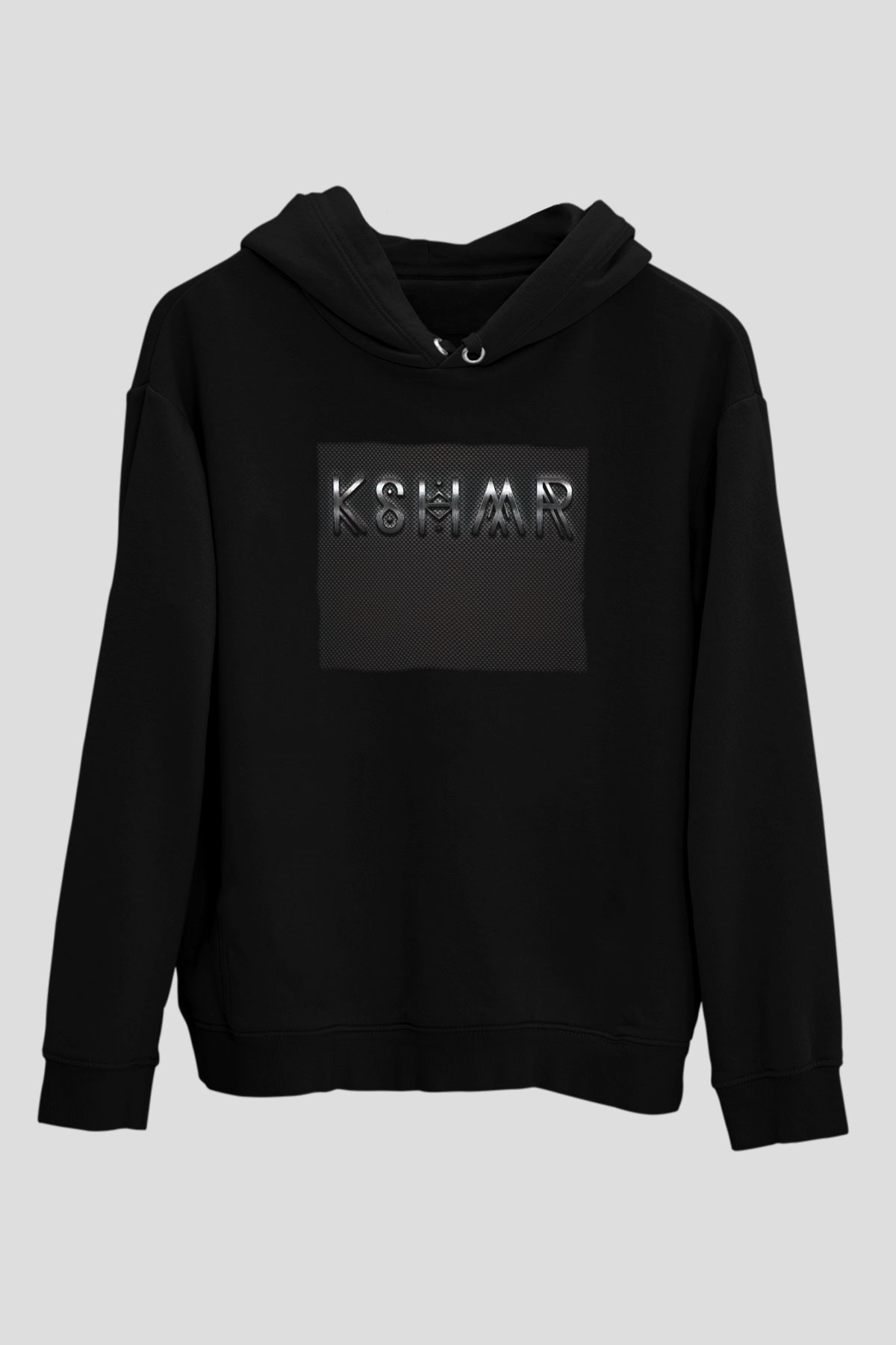 KSHMR Siyah Unisex Kapüşonlu Sweatshirt