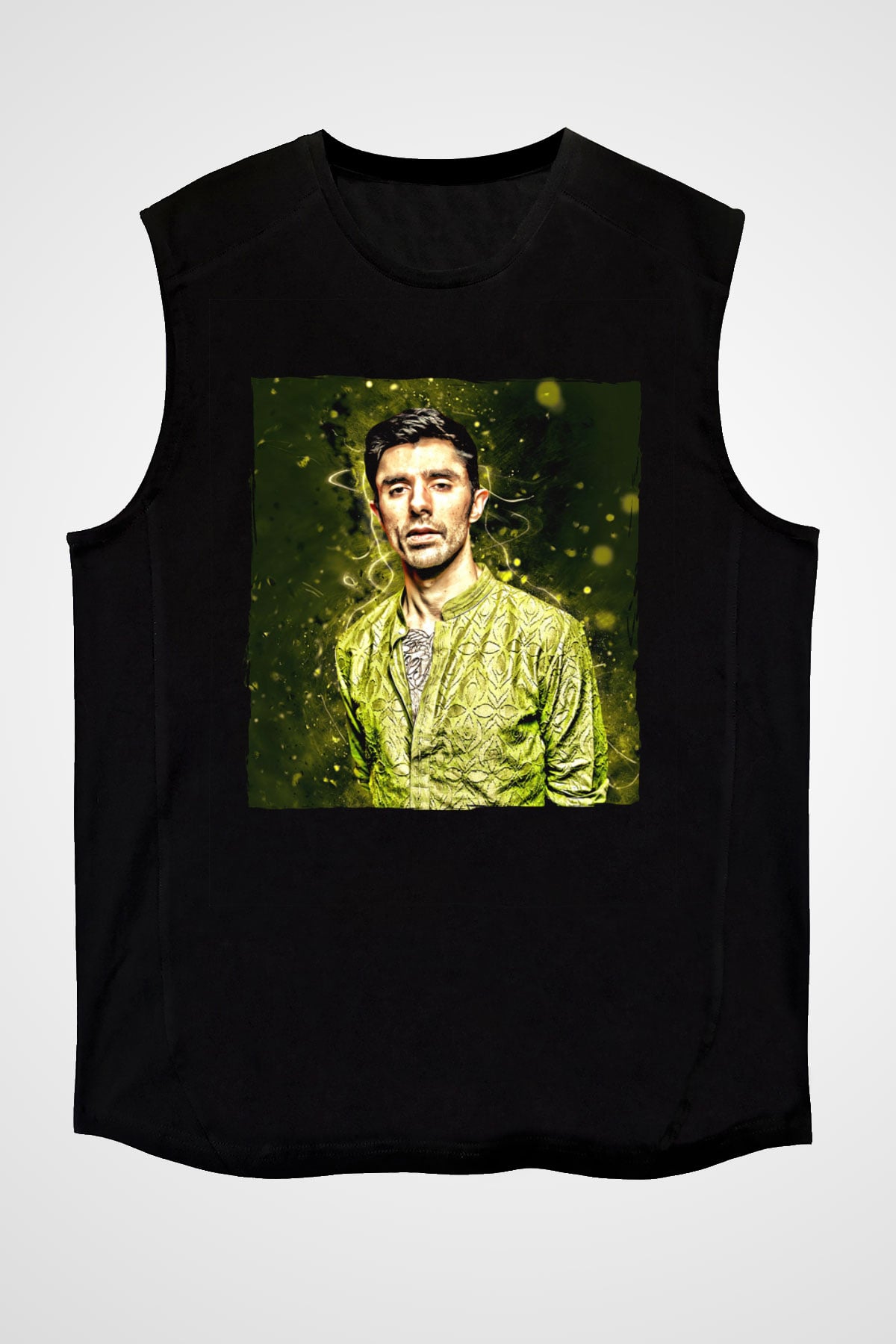 KSHMR Siyah Unisex Kolsuz Tişört