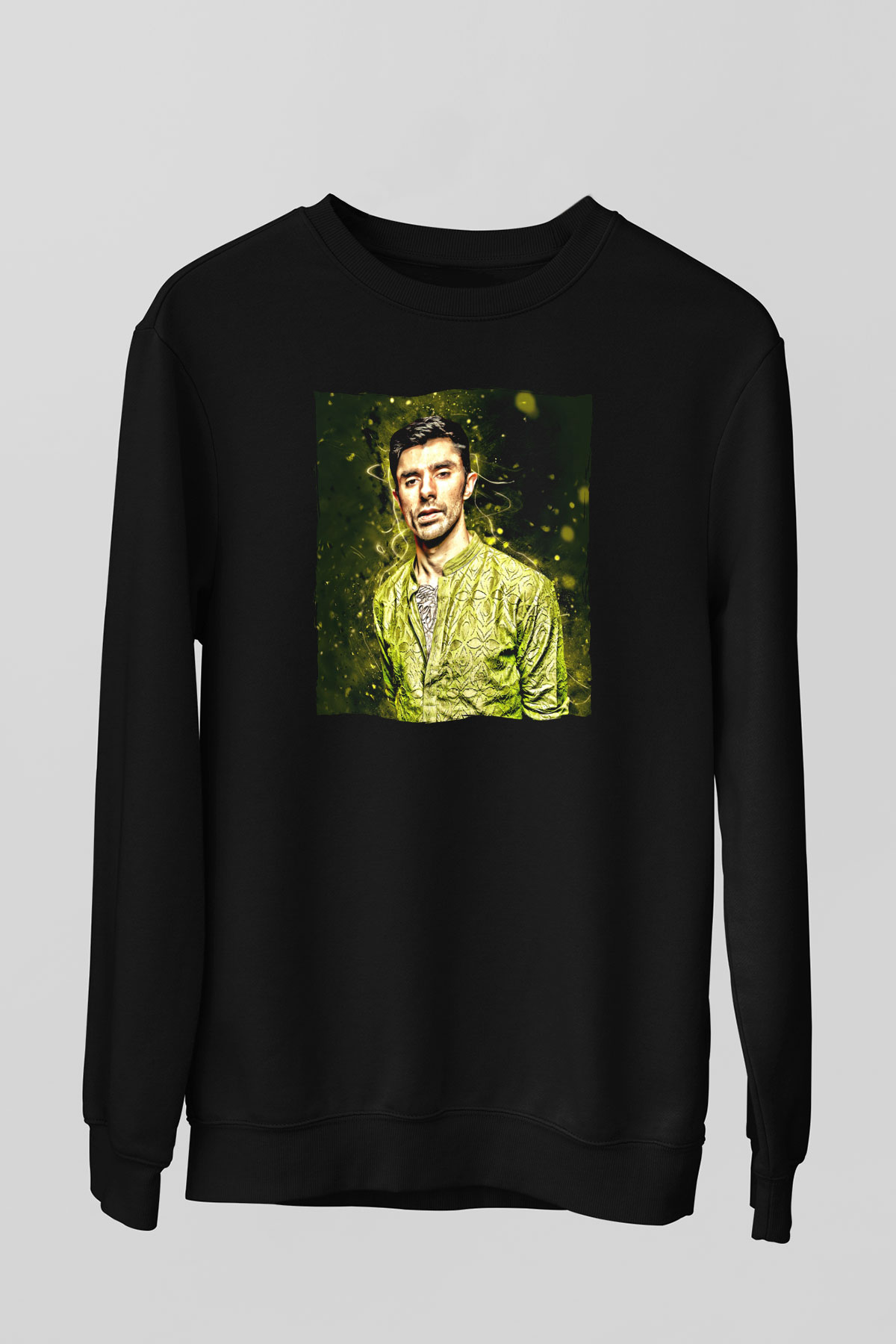 KSHMR Siyah Unisex Sweatshirt