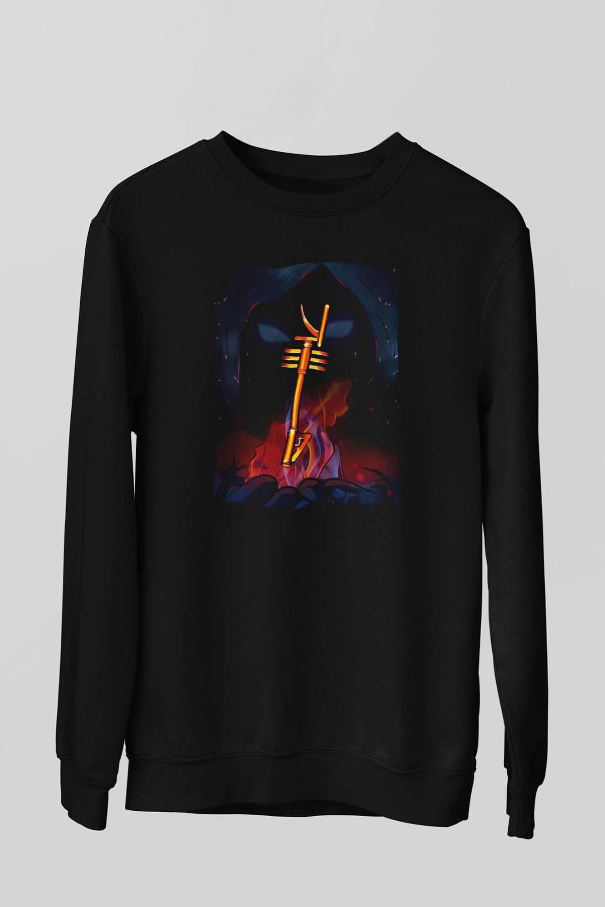 KSHMR Siyah Unisex Sweatshirt