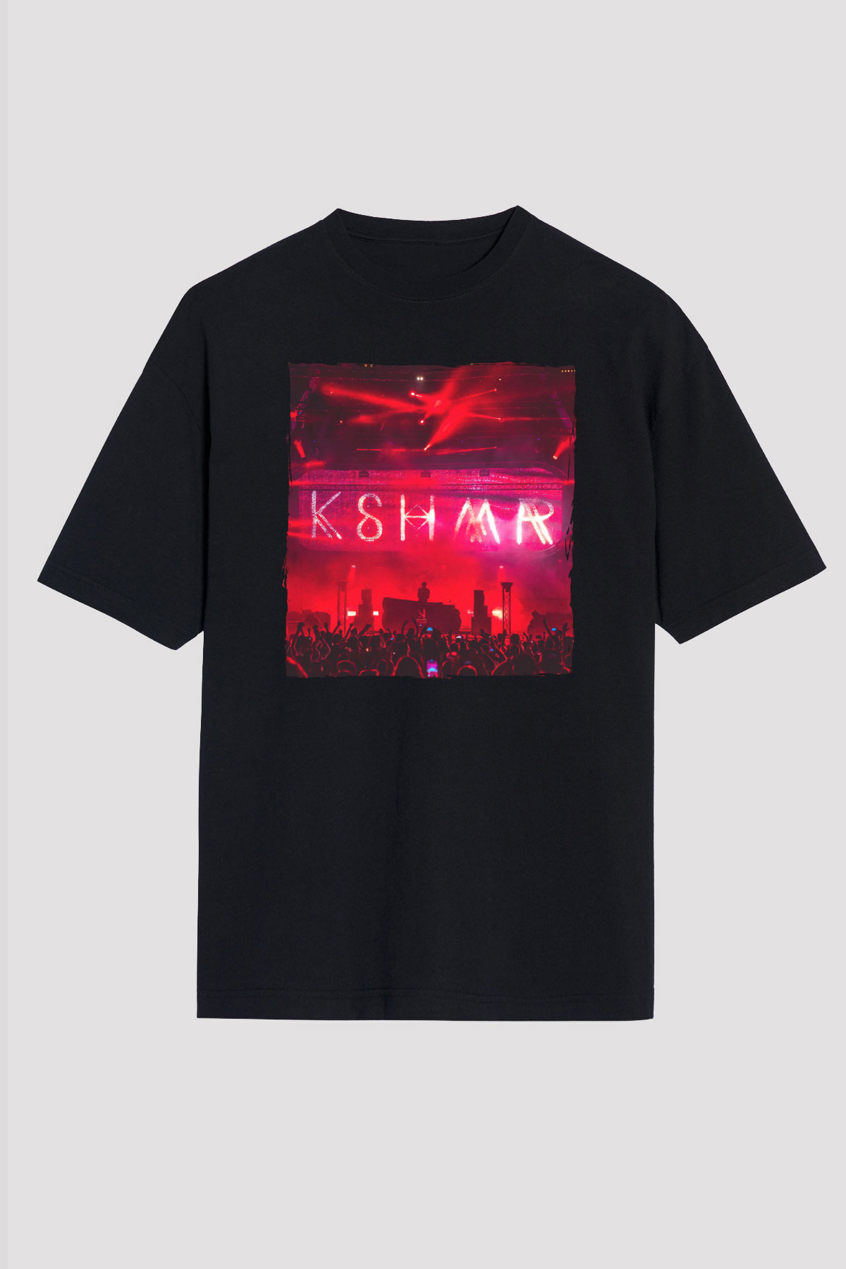 KSHMR Siyah Unisex Tişört T-Shirt - TişörtFabrikası