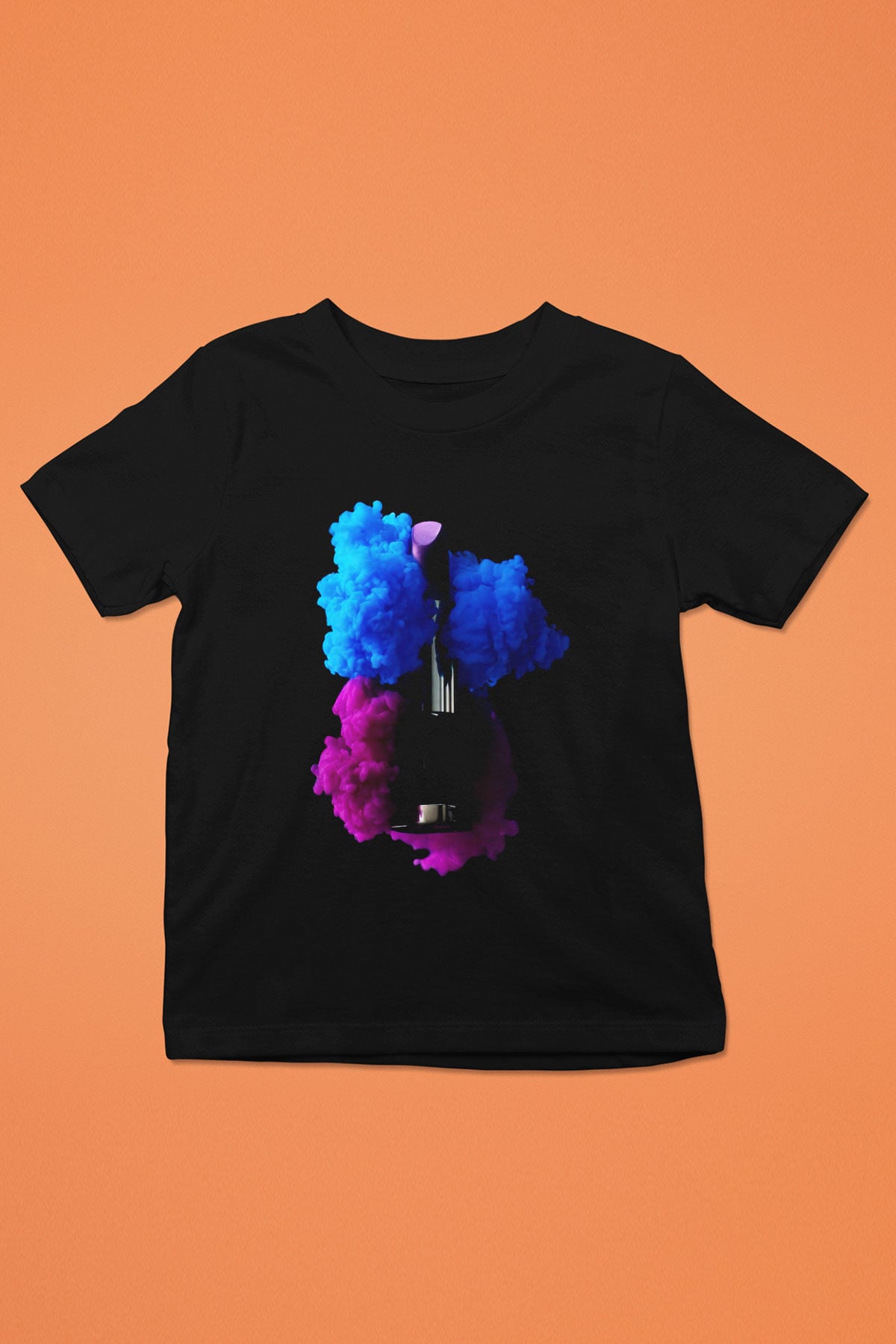 Kuaför Baskılı Siyah Unisex Çocuk Tişört