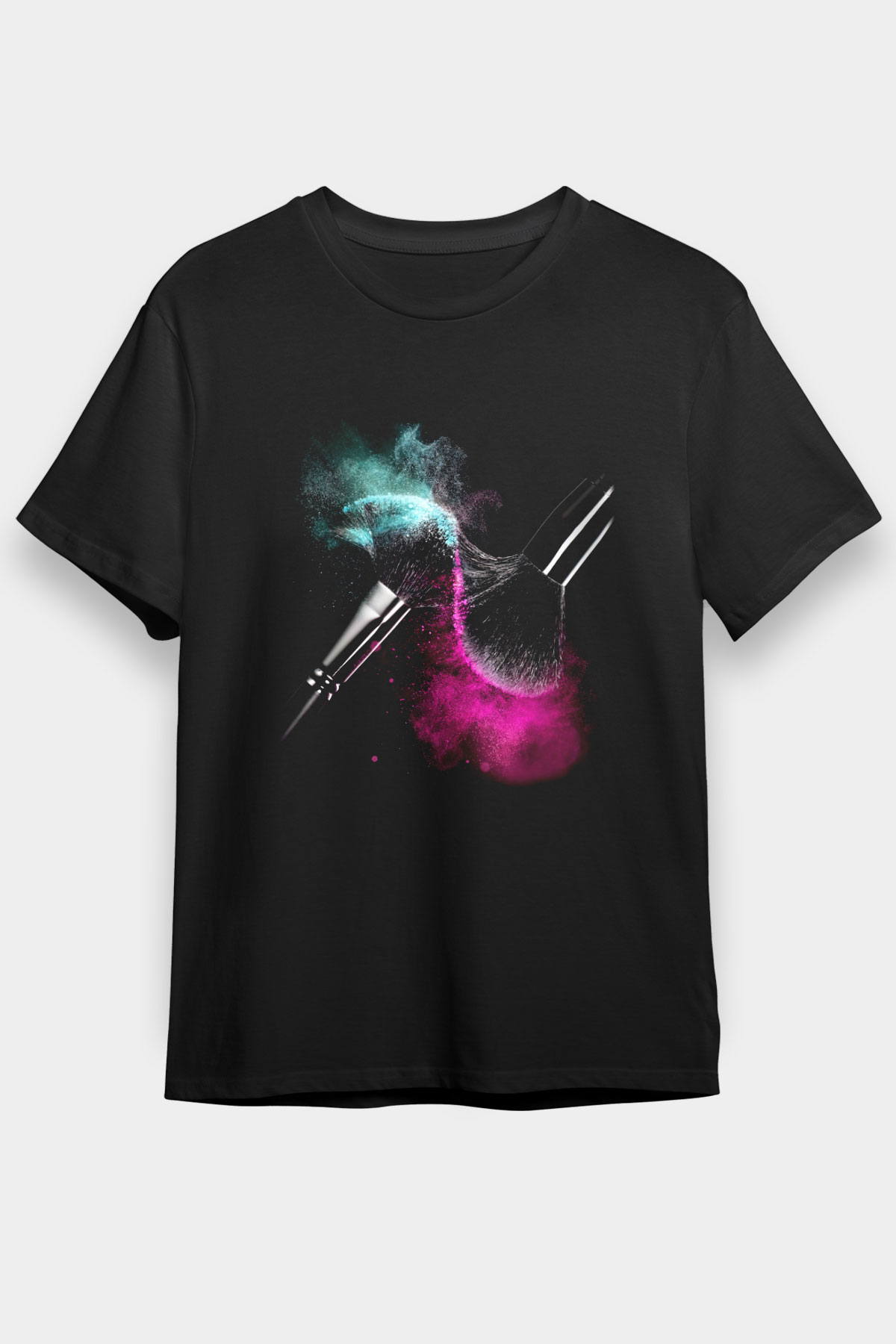Kuaför Siyah Unisex Tişört - T-Shirt | Tişört Fabrikası
