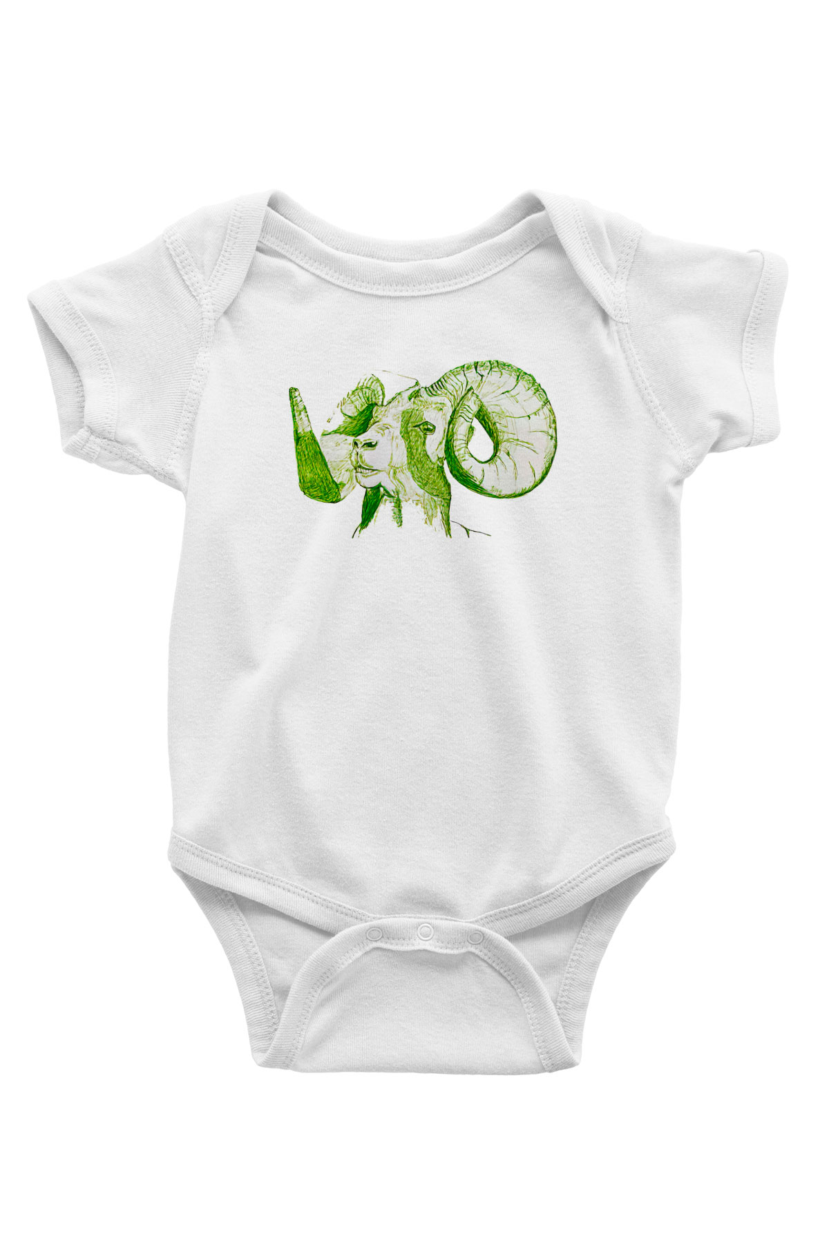 Kurban Bayramı Baskılı Beyaz Unisex Bebek Body - Zıbın