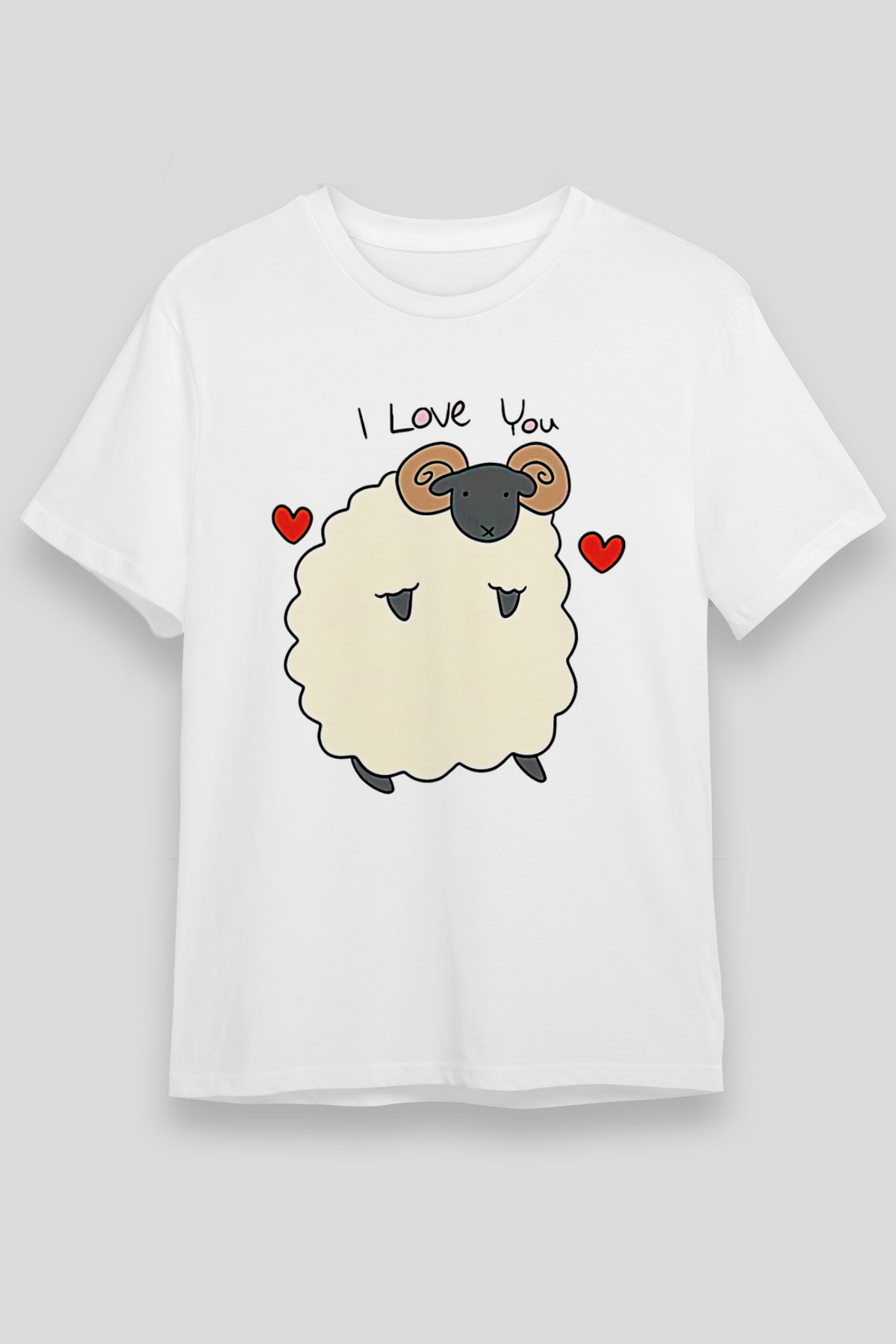 Kurban Bayramı Baskılı Unisex Beyaz Tişört - Tshirt