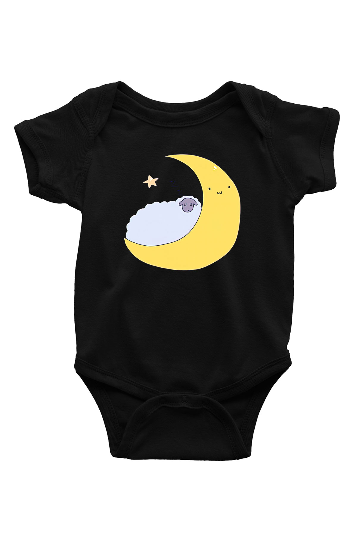 Kurban Bayramı Baskılı Unisex Siyah Bebek Body - Zıbın
