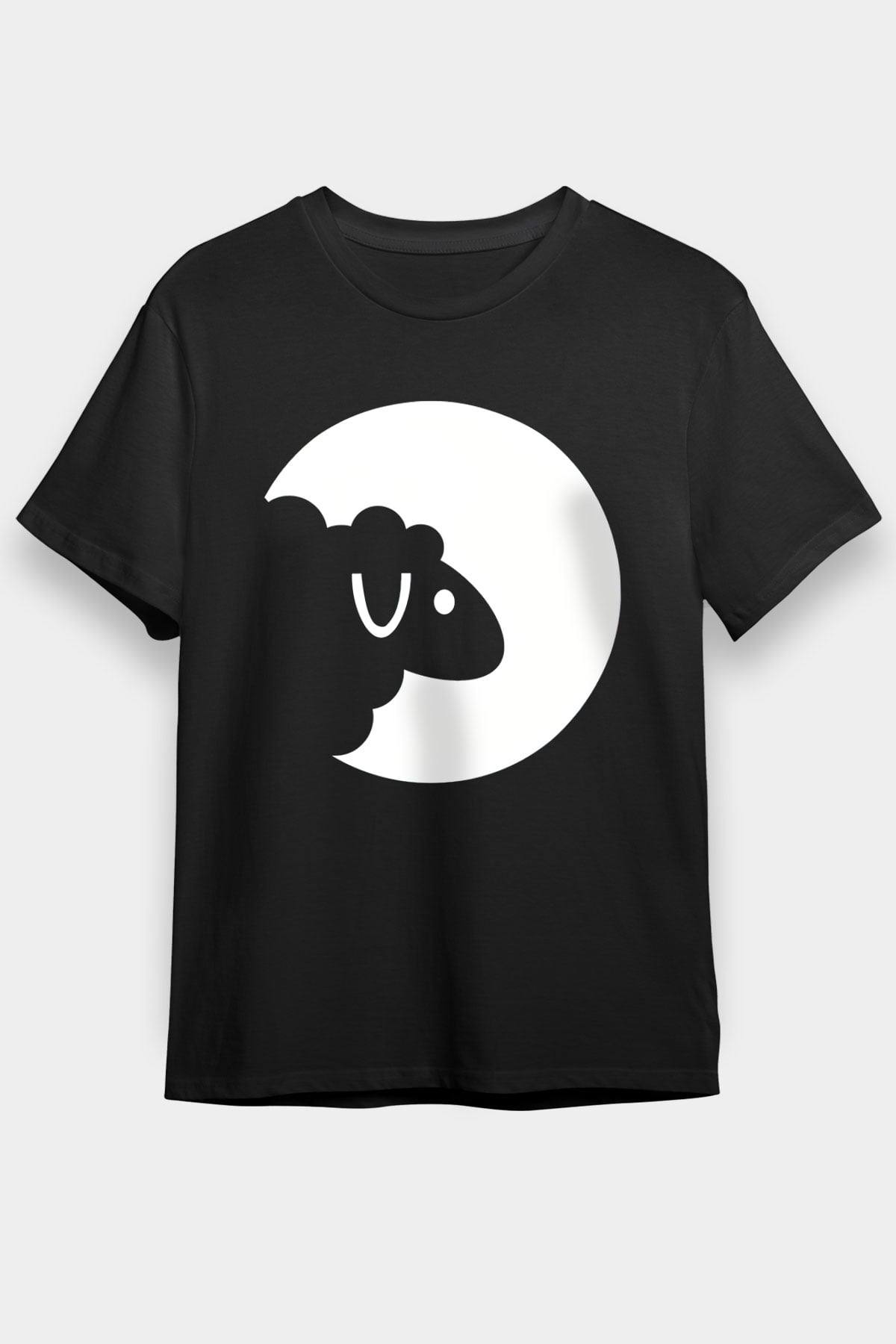 Kurban Bayramı Baskılı Unisex Siyah Tişört - Tshirt