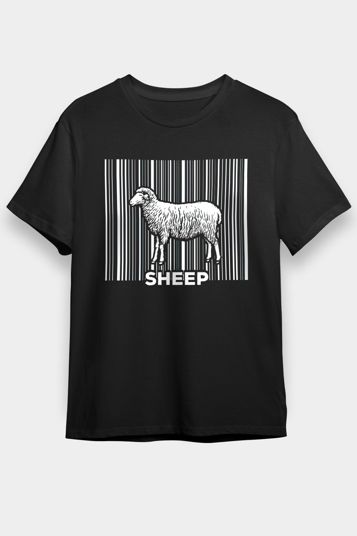 Kurban Bayramı Baskılı Unisex Siyah Tişört - Tshirt
