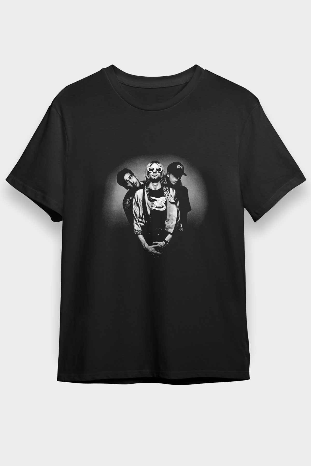 Kurt Cobain Siyah Unisex Tişört T-Shirt - TişörtFabrikası