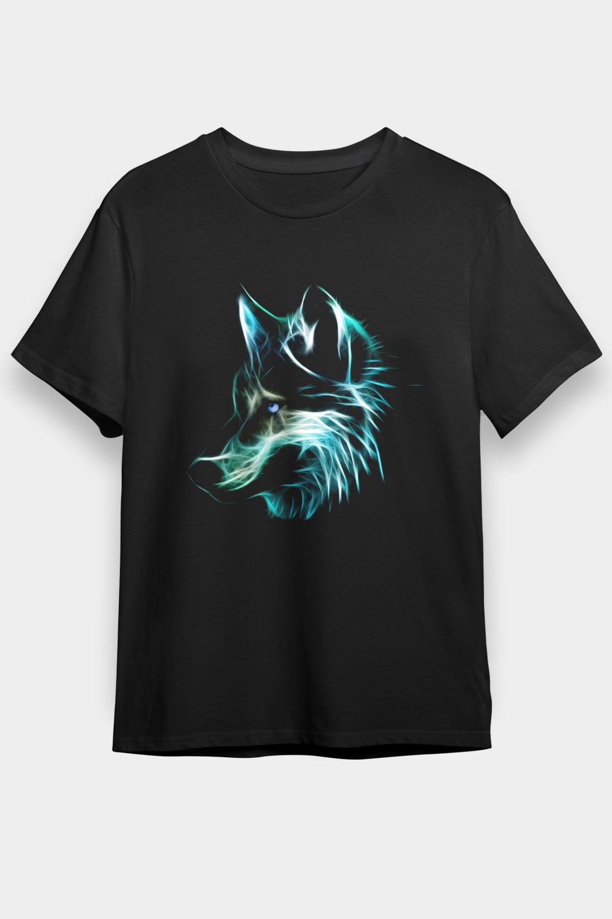 Kurt Siyah Unisex Tişört T-Shirt - TişörtFabrikası