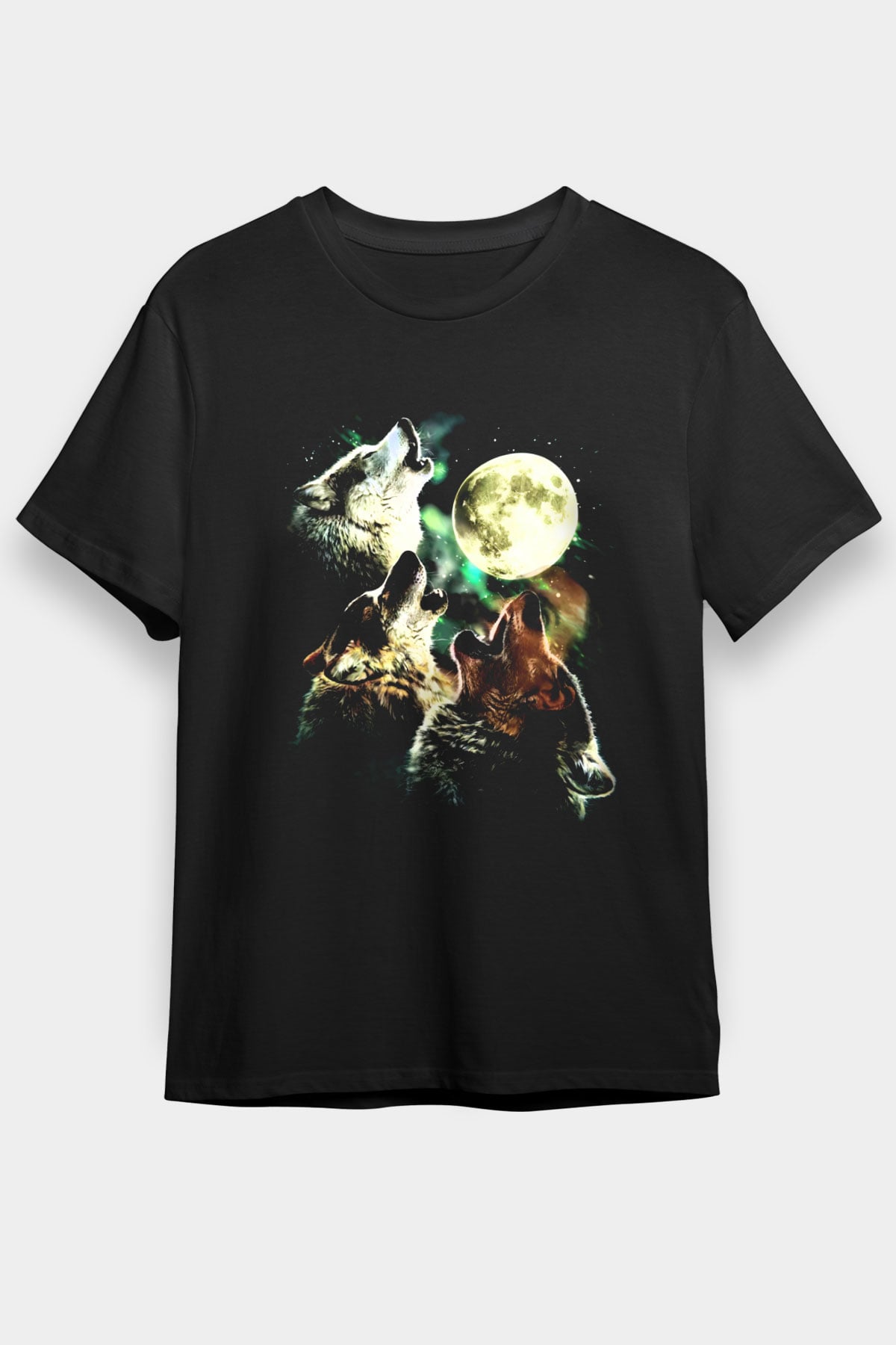 Kurt Siyah Unisex Tişört T-Shirt - TişörtFabrikası