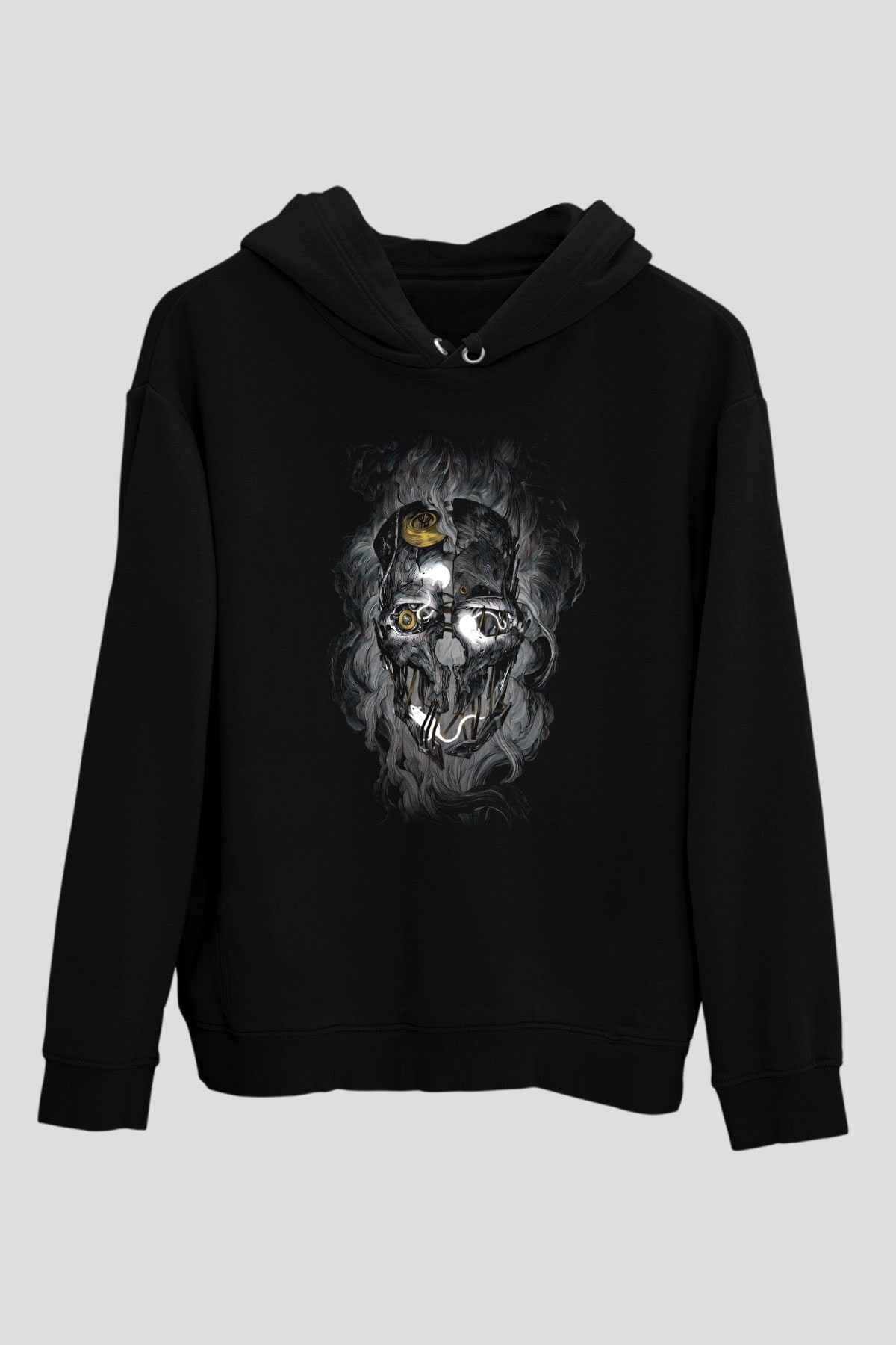KurukafaSiyah  Unisex Hoodie