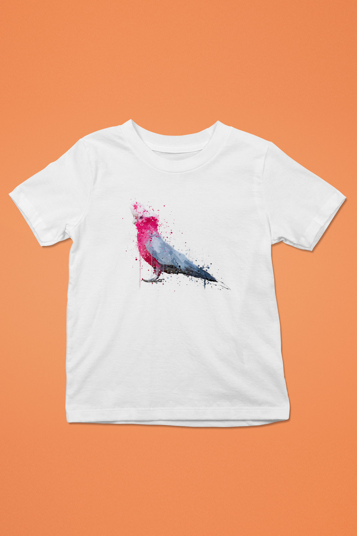 Kuş Beyaz Unisex Çocuk Tişört