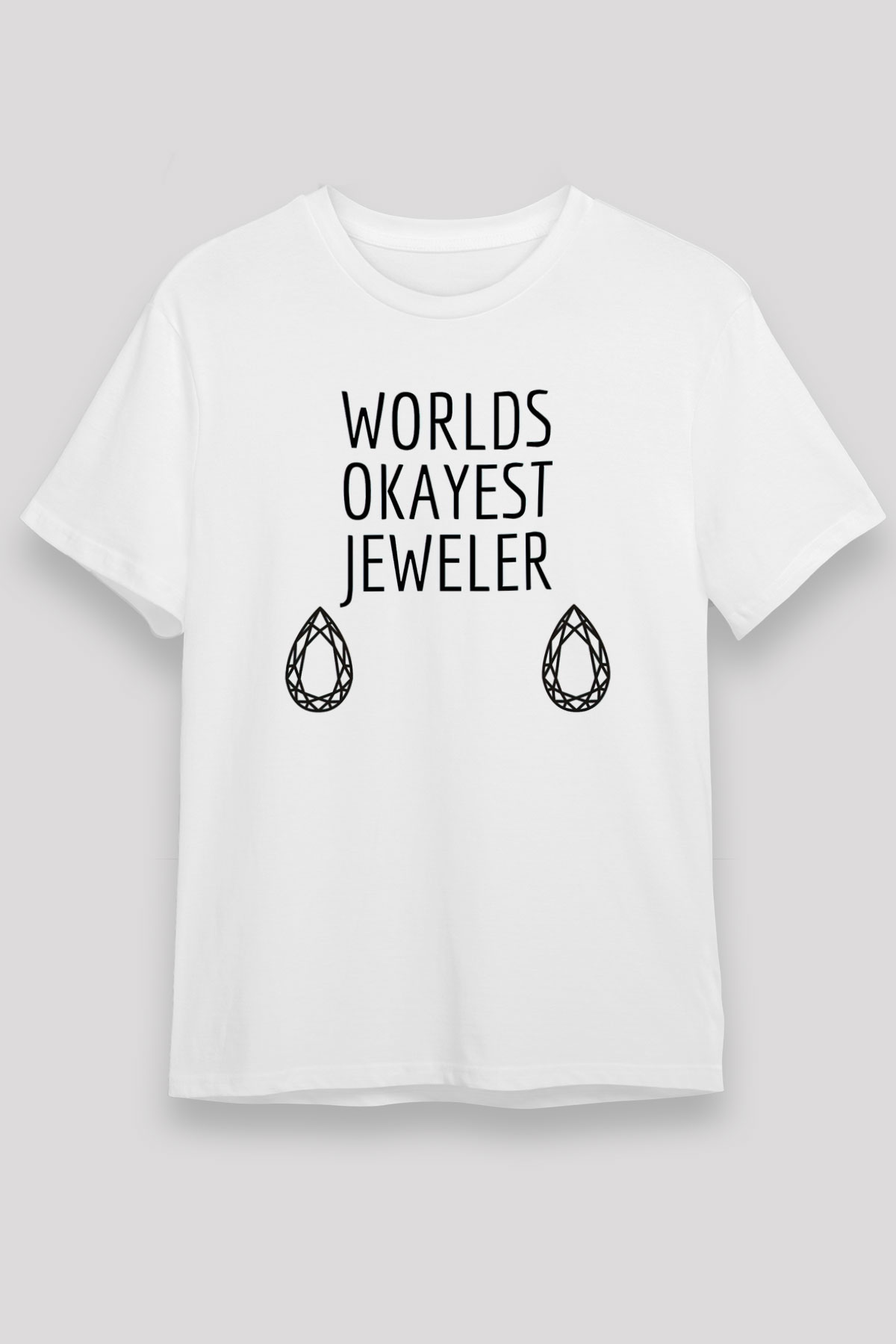 Kuyumcu Beyaz Unisex Tişört T-Shirt - TişörtFabrikası