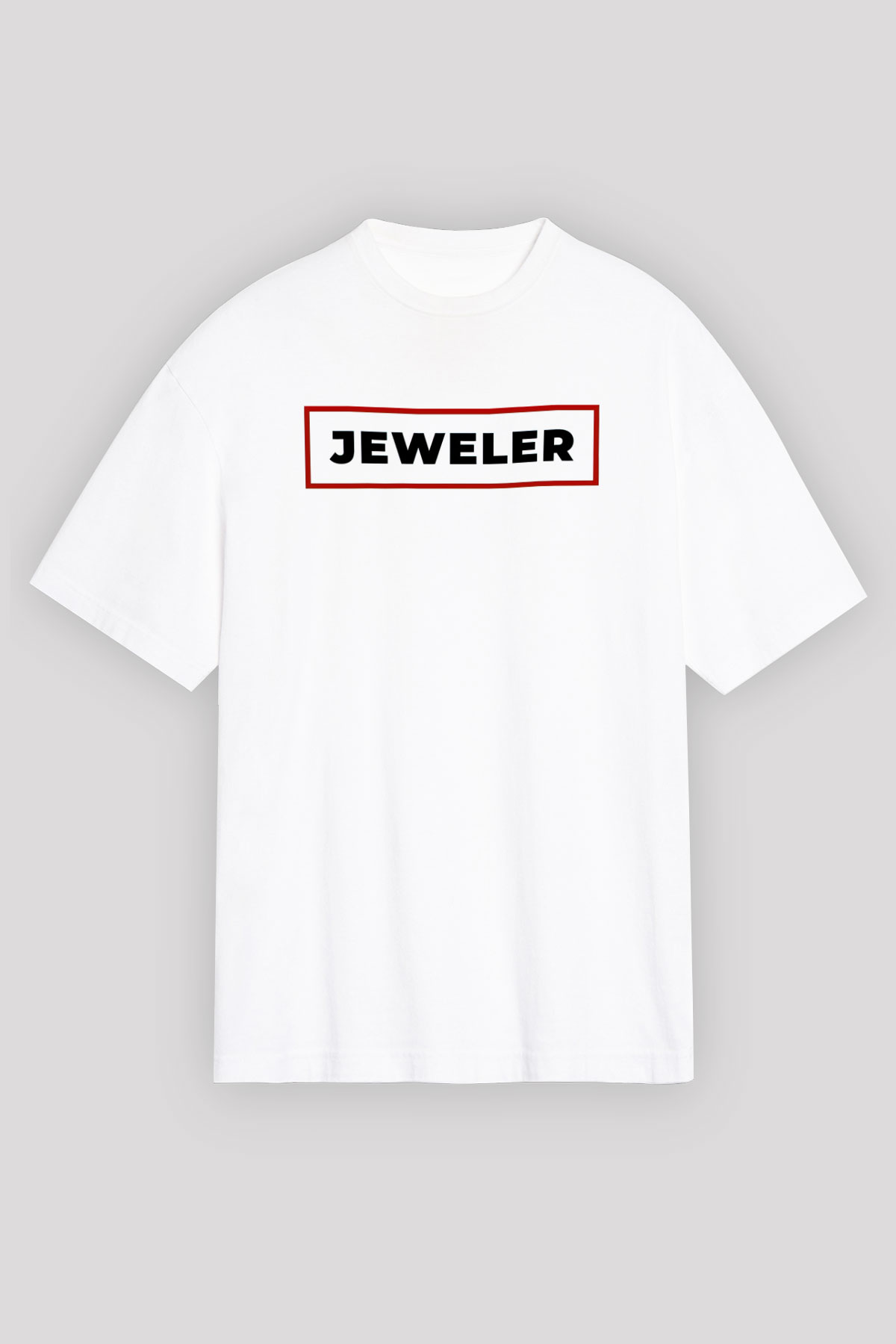 Kuyumcu Beyaz Unisex Tişört T-Shirt - TişörtFabrikası