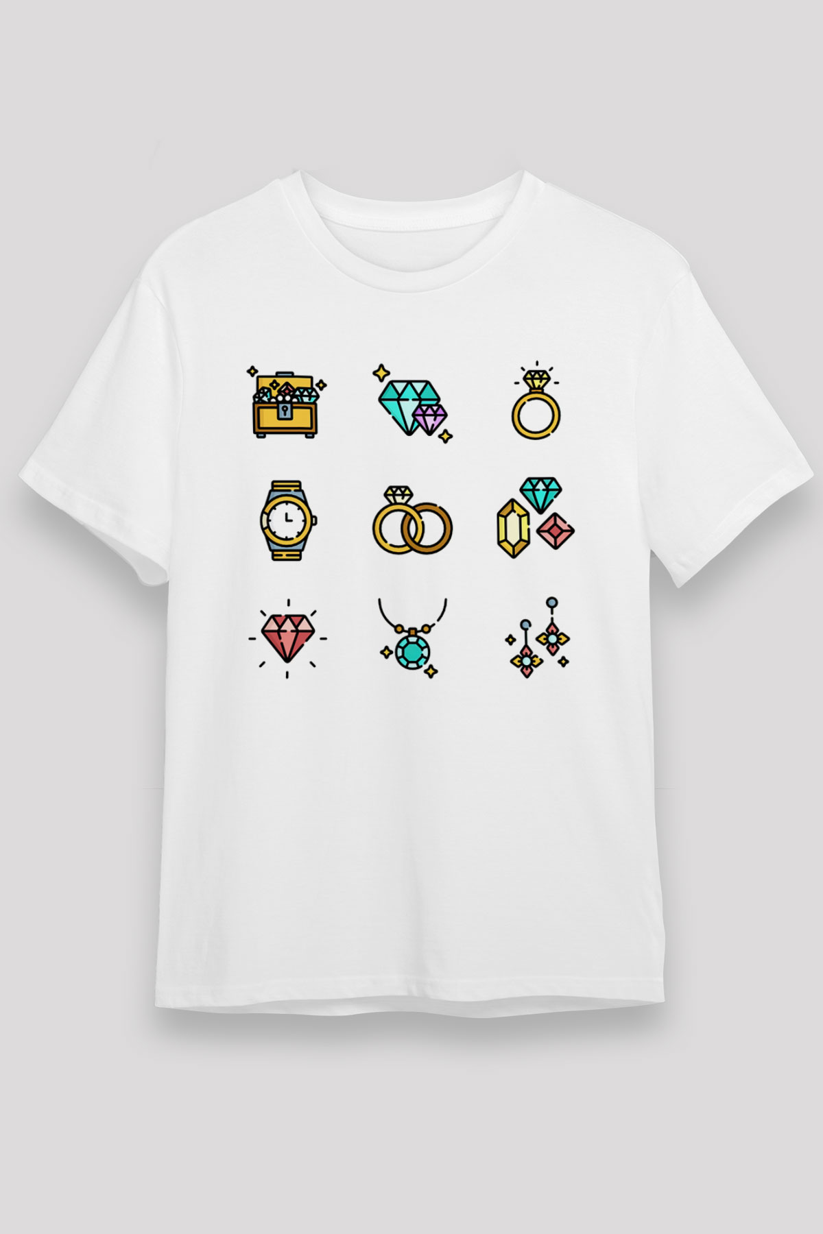 Kuyumcu Beyaz Unisex Tişört T-Shirt - TişörtFabrikası