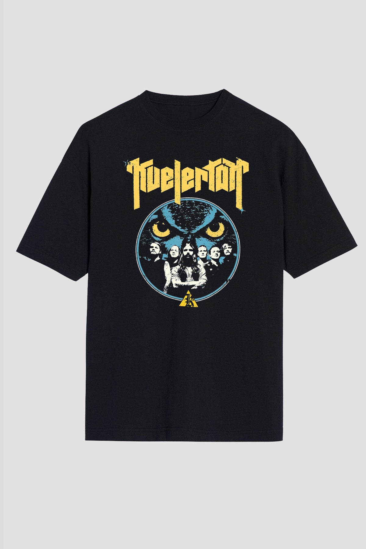 Kvelertak Siyah Unisex Oversize Tişört T-Shirt