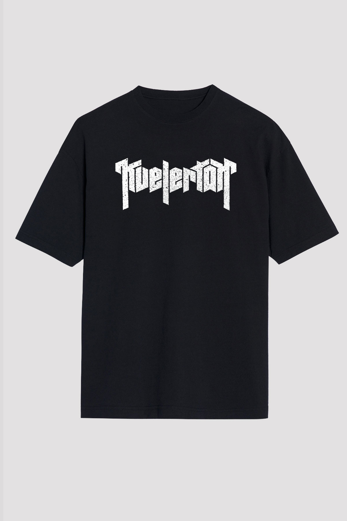Kvelertak Siyah Unisex Oversize Tişört T-Shirt