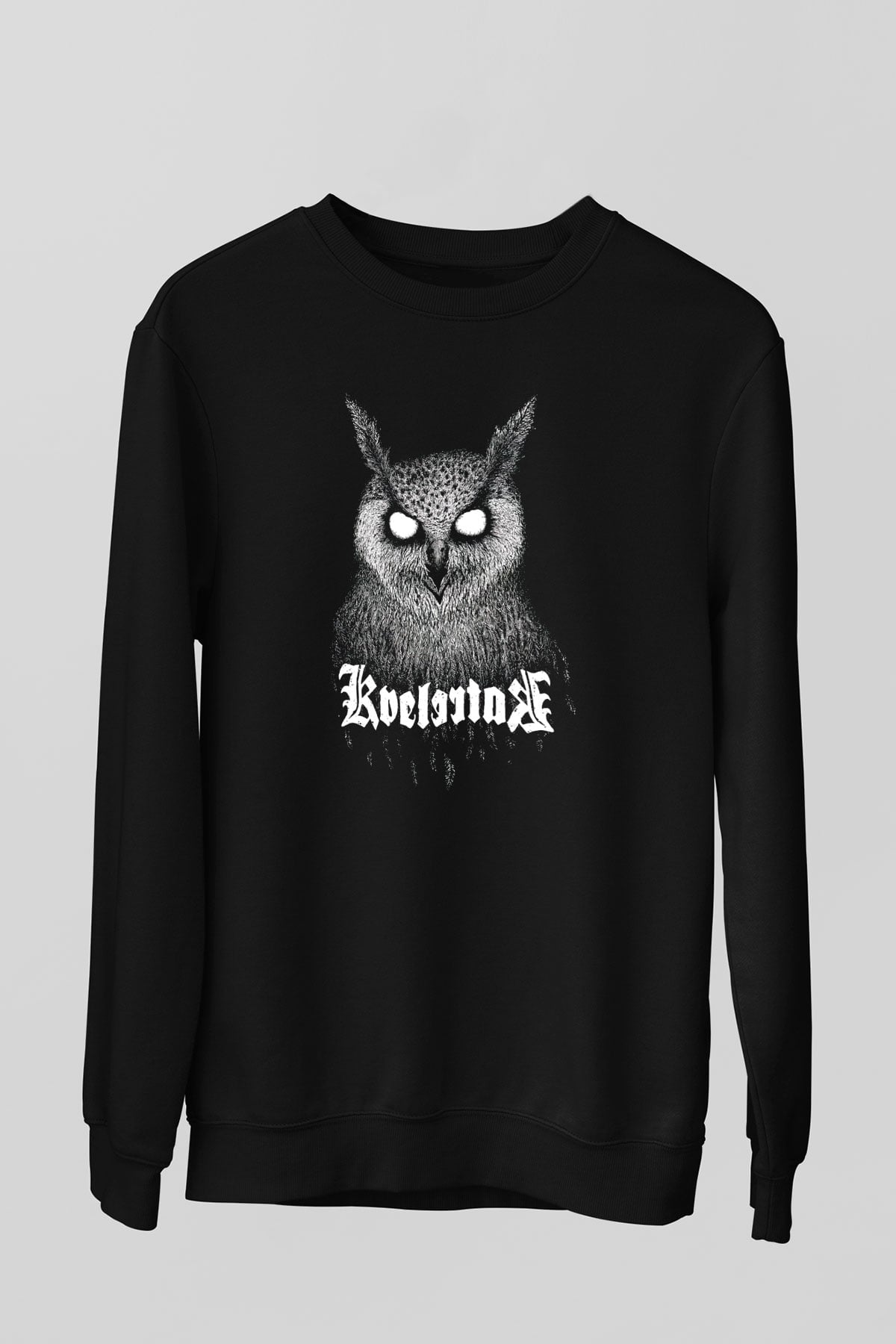 Kvelertak Siyah Unisex Sweatshirt