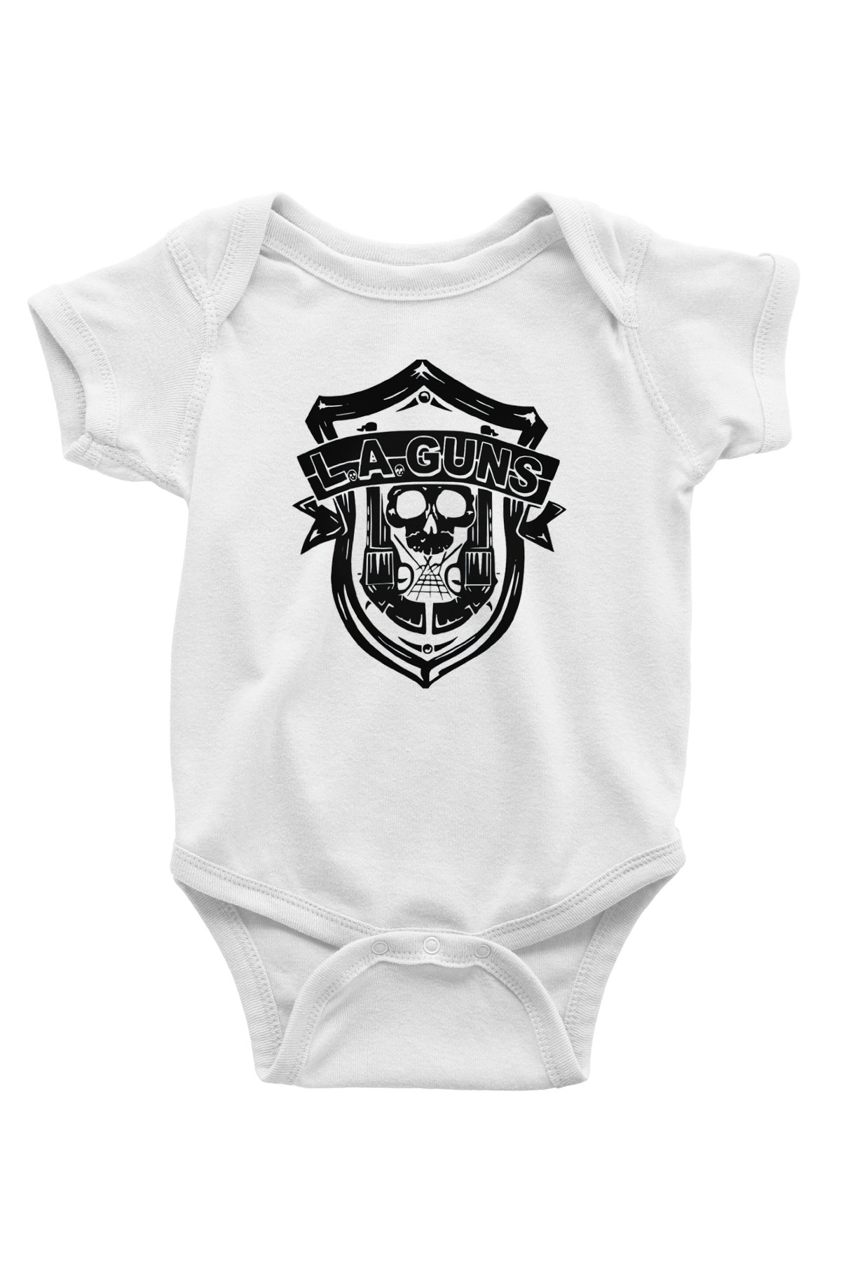L.A. Guns Beyaz Bebek Body - Zıbın