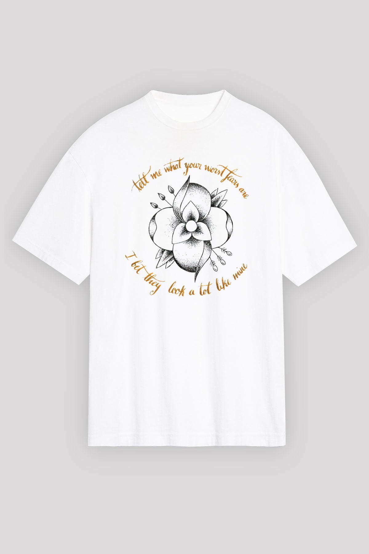 La Dispute Beyaz Unisex Tişört T-Shirt - TişörtFabrikası