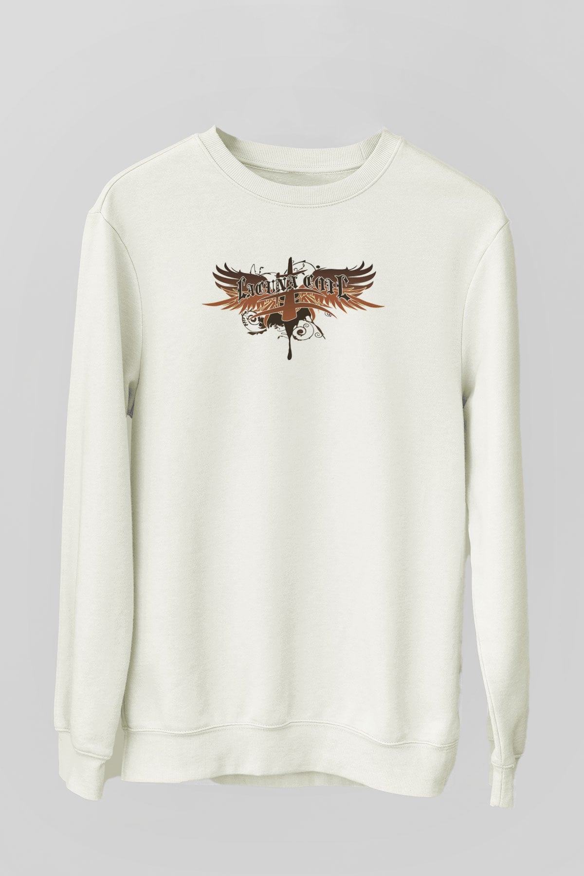Lacuna Coil Beyaz Unisex Sweatshirt