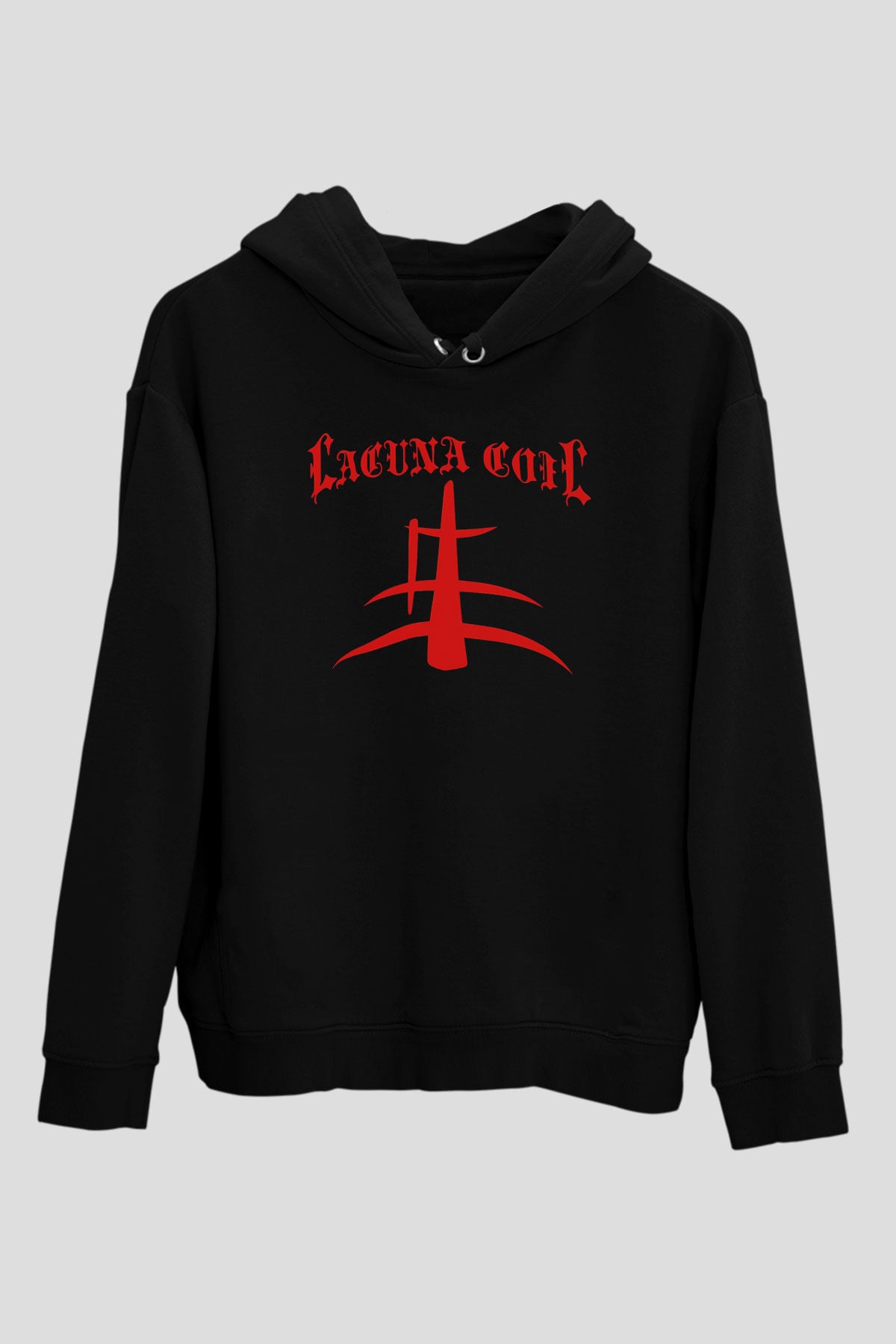 Lacuna Coil Siyah Unisex Hoodie