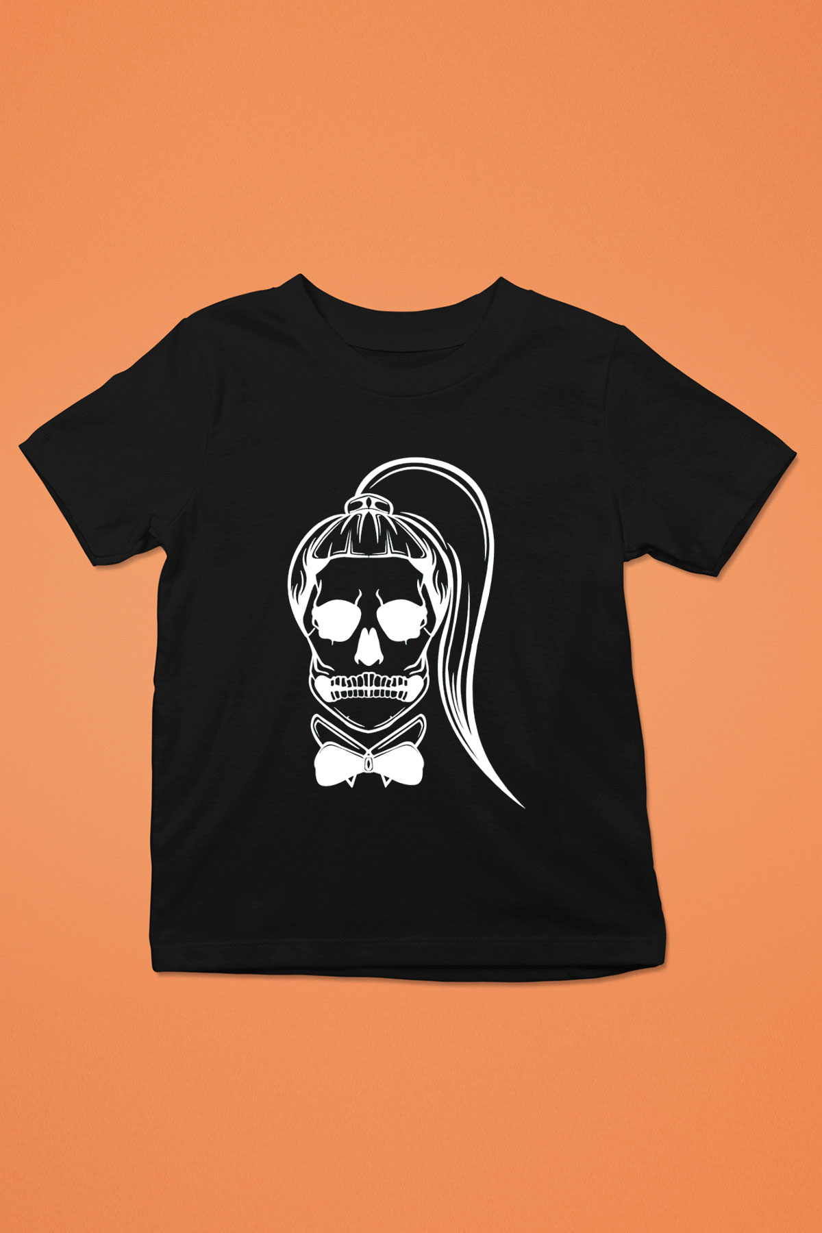 Lady Gaga Baskılı Siyah Unisex Çocuk Tişört