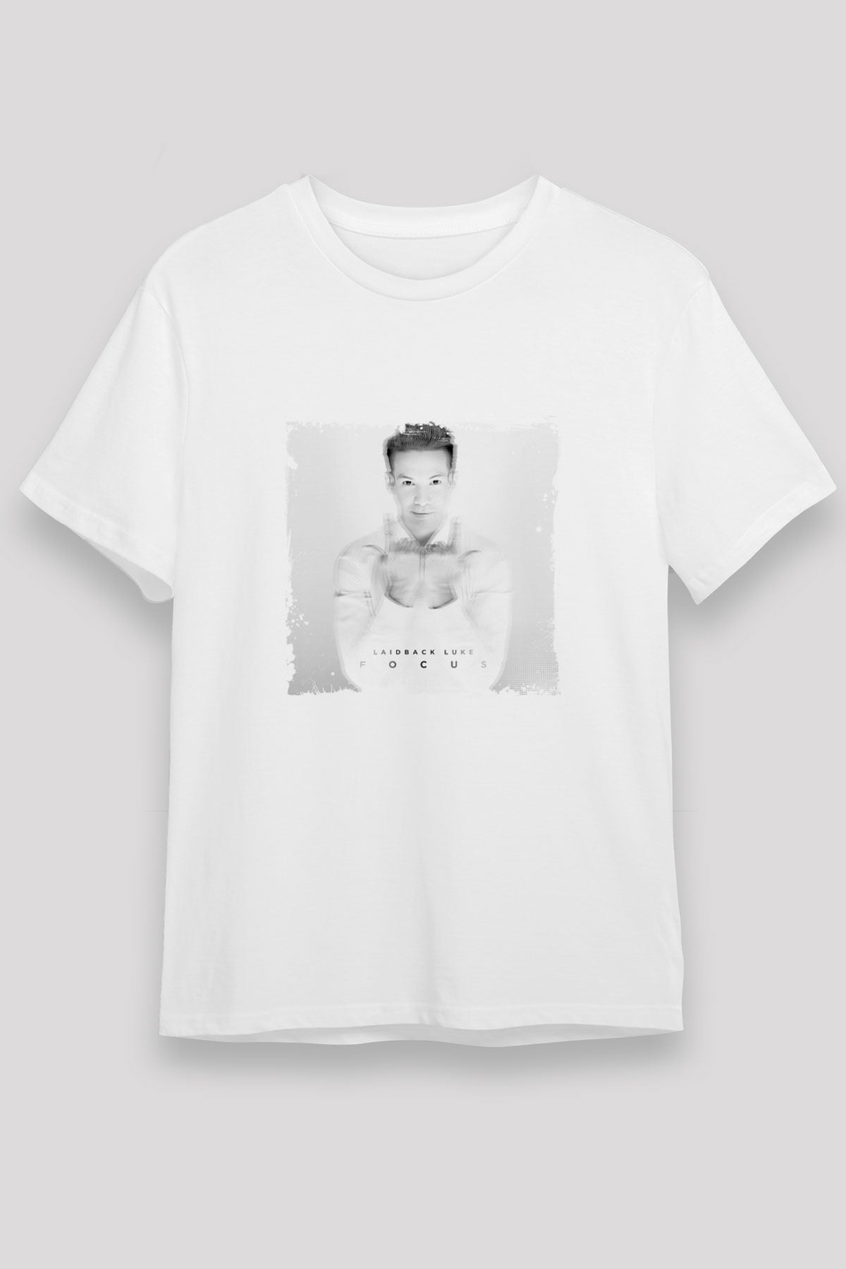 Laidback LukeBaskılı Beyaz Tişört