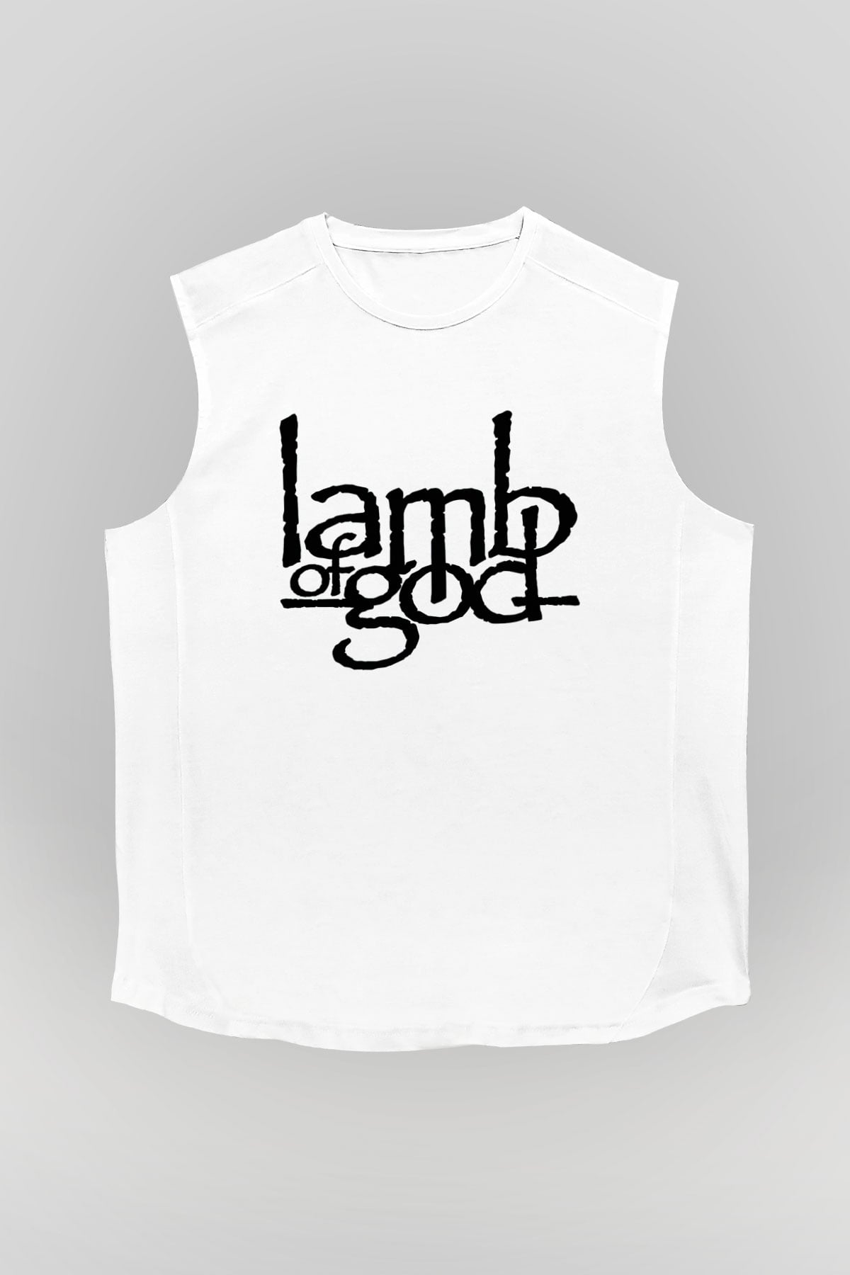 Lamb of God Beyaz Unisex Kolsuz Tişört