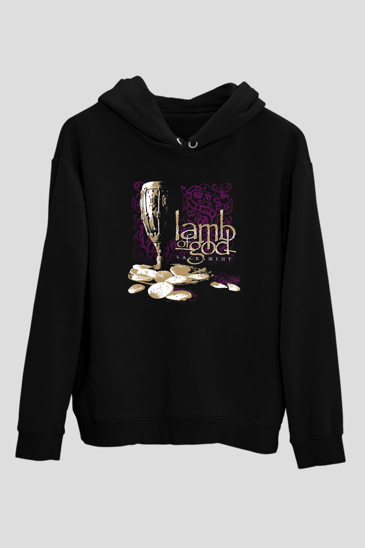 Lamb of God Siyah Unisex Hoodie