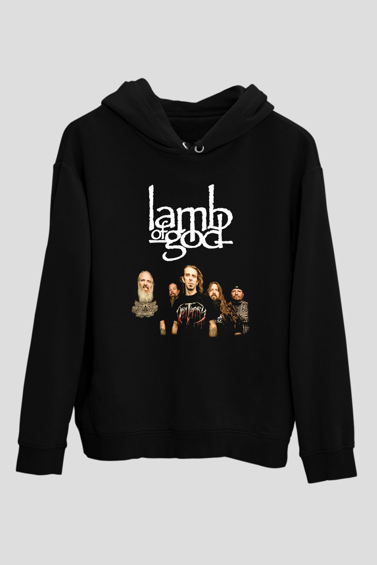 Lamb of God Siyah Unisex Hoodie