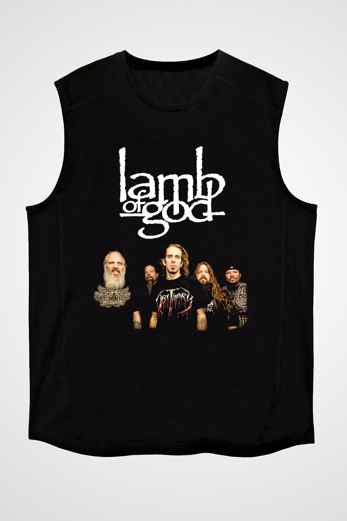 Lamb of God Siyah Unisex Kolsuz Tişört