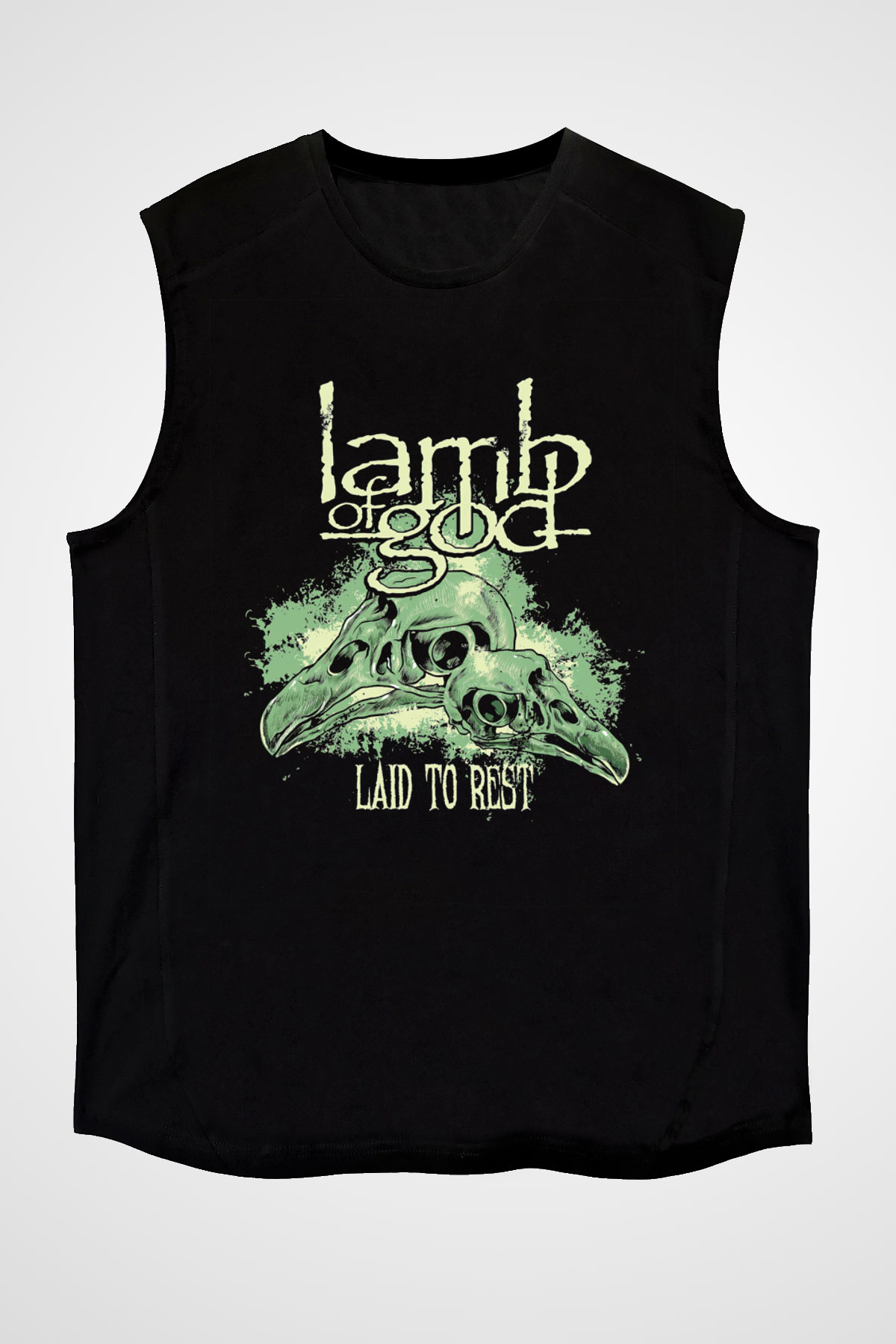 Lamb of God Siyah Unisex Kolsuz Tişört