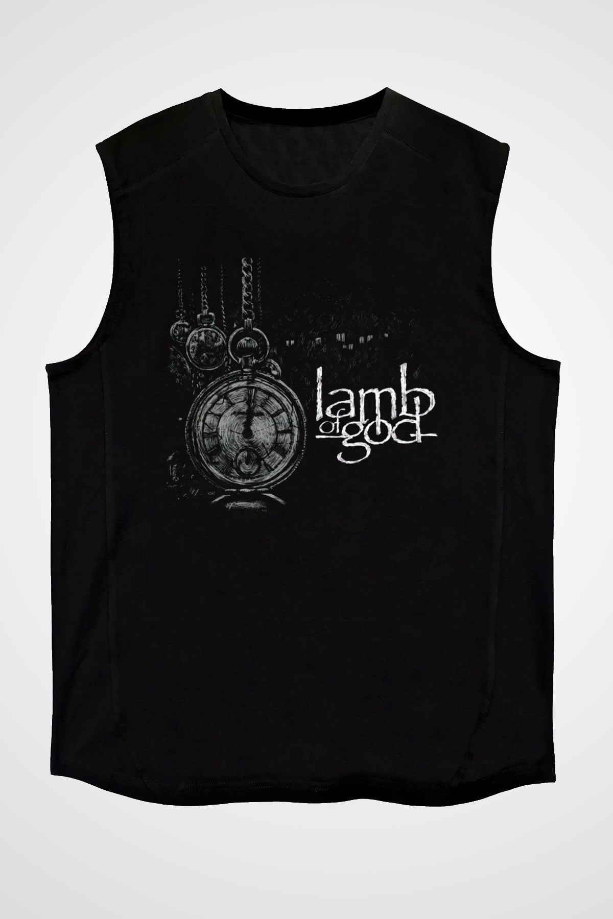 Lamb of God Siyah Unisex Kolsuz Tişört