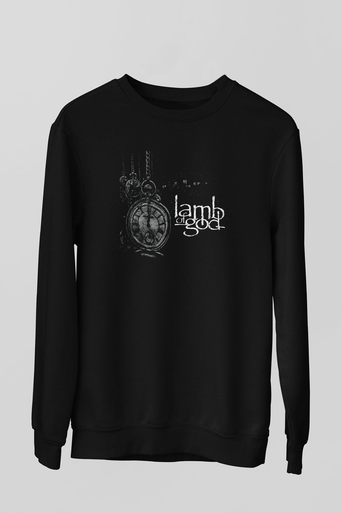 Lamb of God Siyah Unisex Sweatshirt