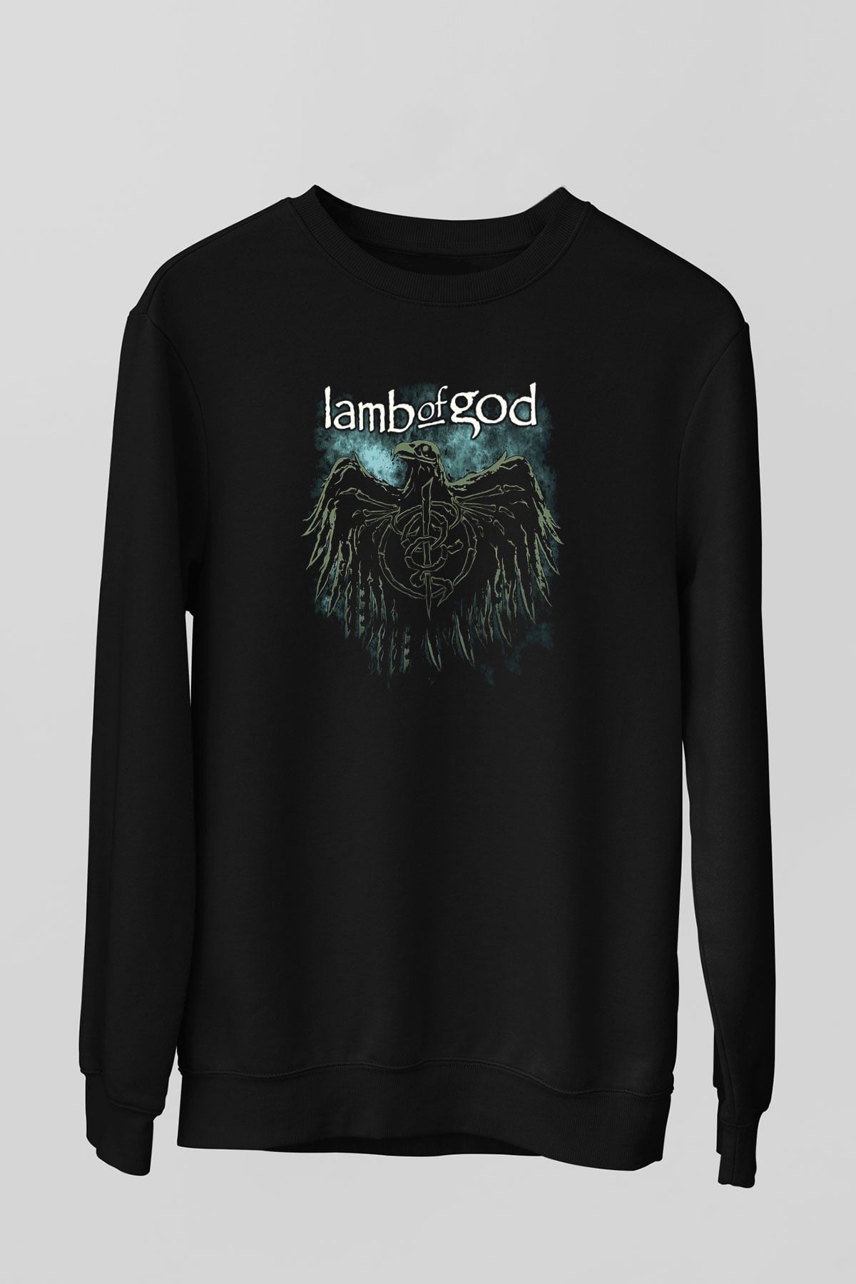 Lamb of God Siyah Unisex Sweatshirt