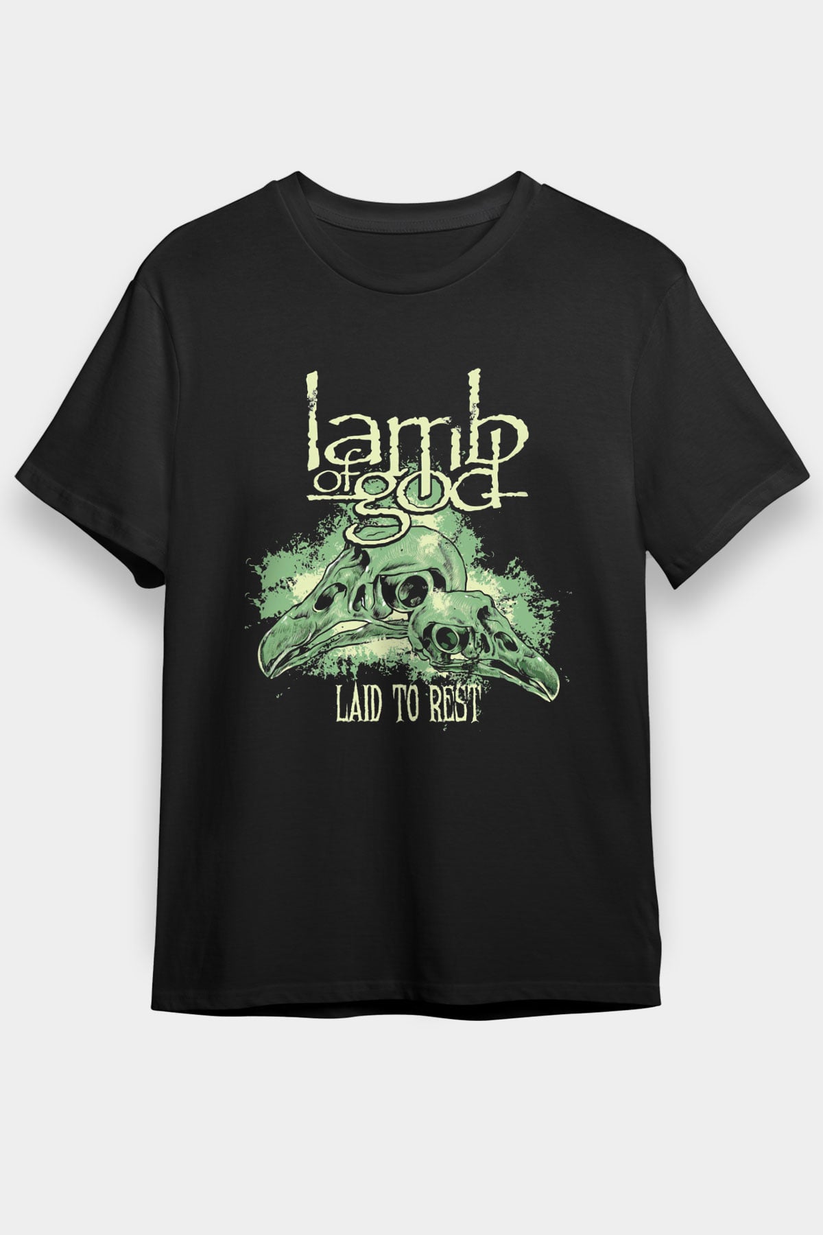 Lamb of God Siyah Unisex Tişört T-Shirt - TişörtFabrikası