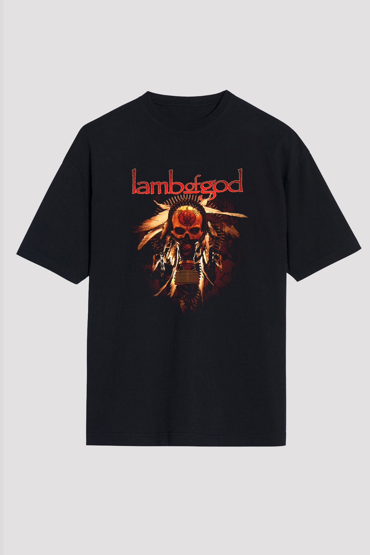 Lamb of God Siyah Unisex Tişört T-Shirt - TişörtFabrikası