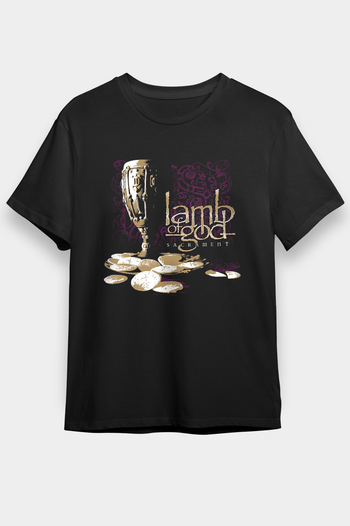 Lamb of God Black Unisex Tee - STREETWEAR