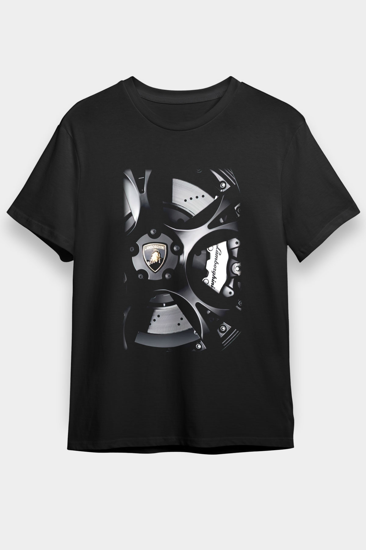 Lamborghini Siyah Unisex Graphic Tee - STREETWEAR