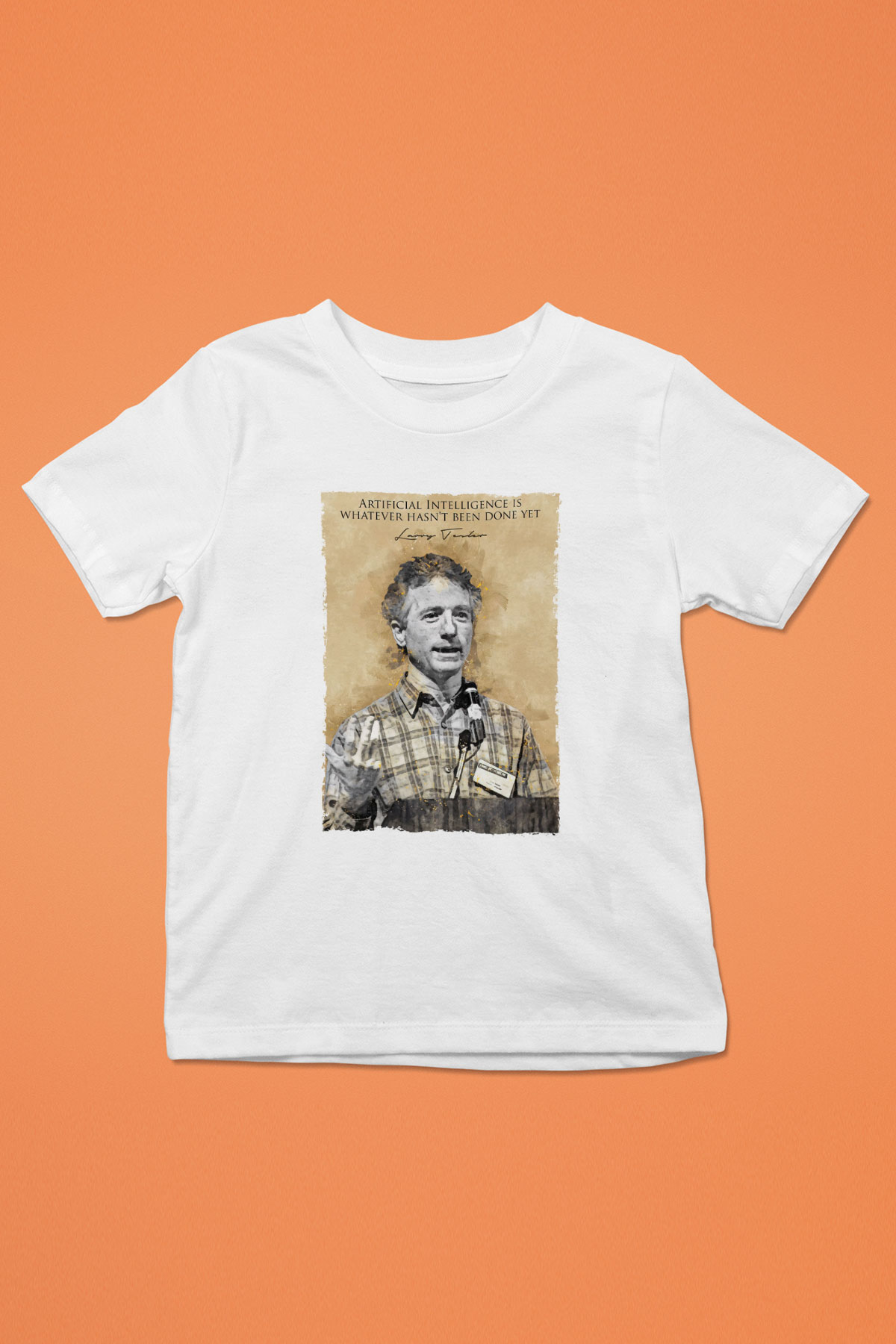 Larry Tesler Alıntı Baskılı Unisex Beyaz Çocuk Tişörtü - Tshirt
