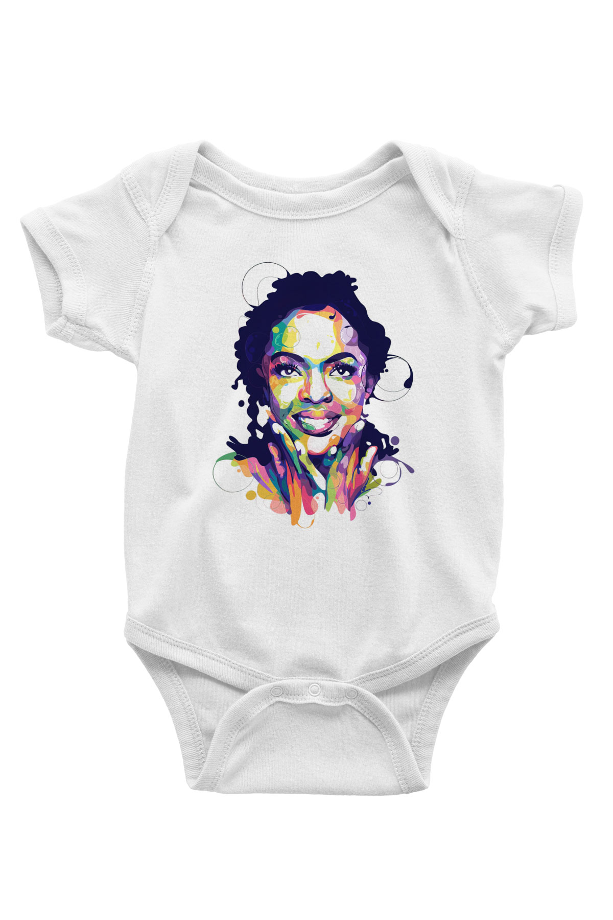 Lauryn Hill Beyaz Bebek Body - Zıbın